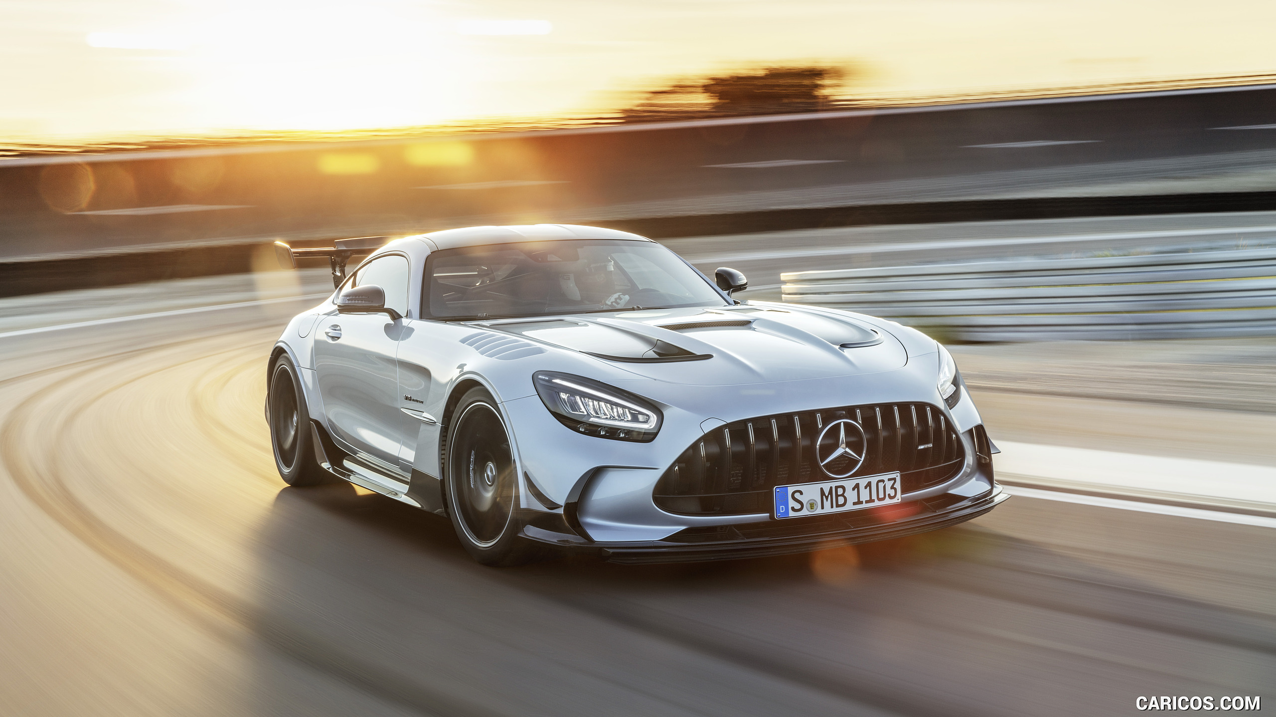 2021 Mercedes-AMG GT Black Series (Color: High Tech Silver) - Front, #4 of 215