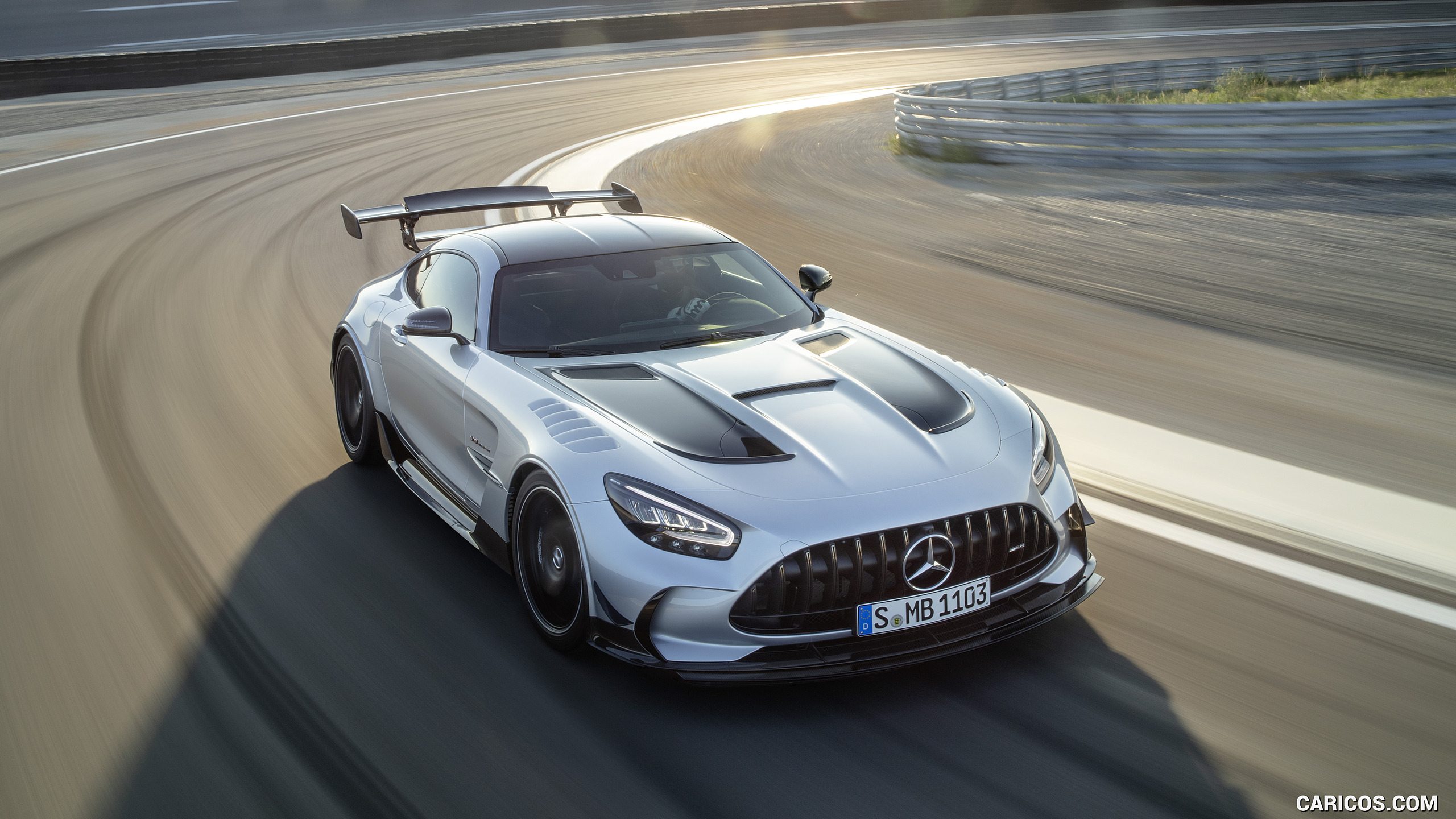 2021 Mercedes-AMG GT Black Series (Color: High Tech Silver) - Front, #7 of 215