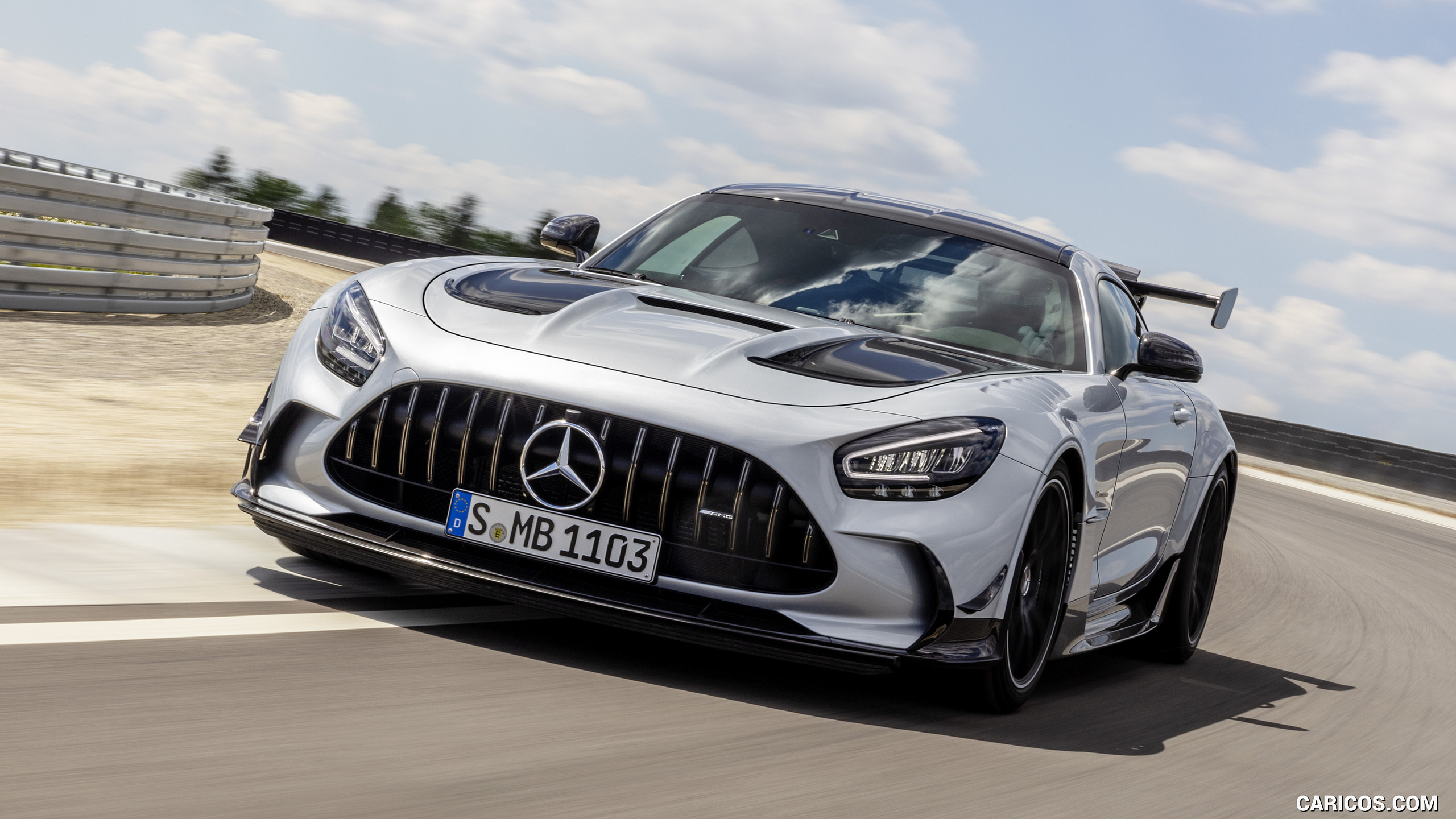 2021 Mercedes-AMG GT Black Series (Color: High Tech Silver) - Front, #13 of 215