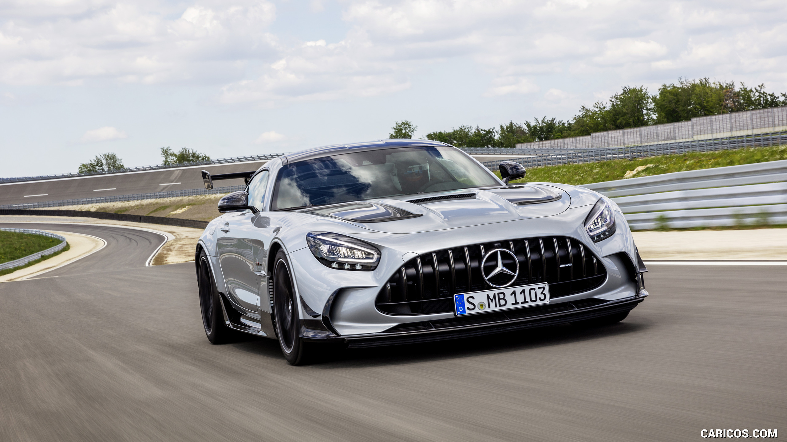 2021 Mercedes-AMG GT Black Series (Color: High Tech Silver) - Front, #15 of 215