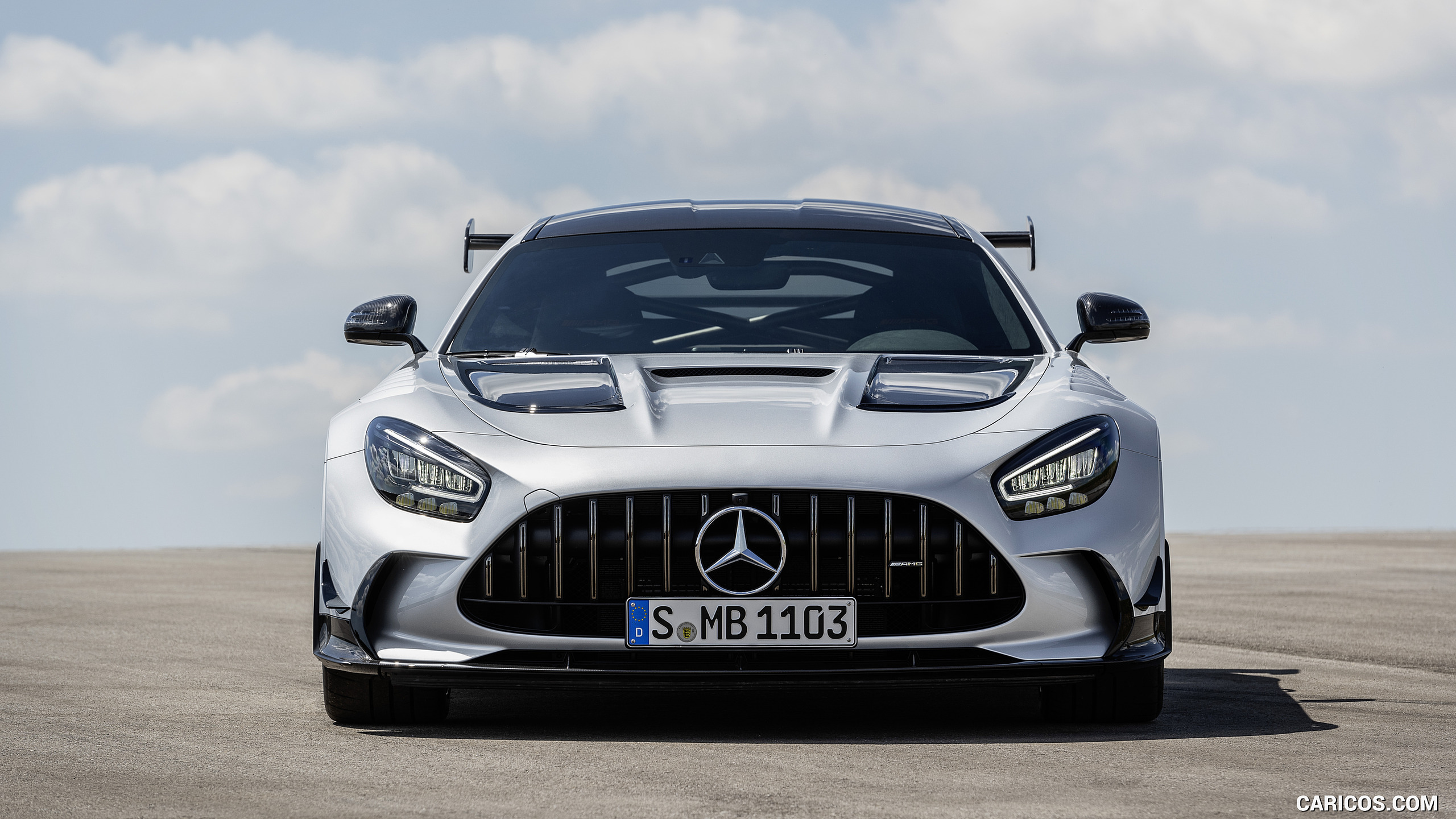 2021 Mercedes-AMG GT Black Series (Color: High Tech Silver) - Front, #47 of 215