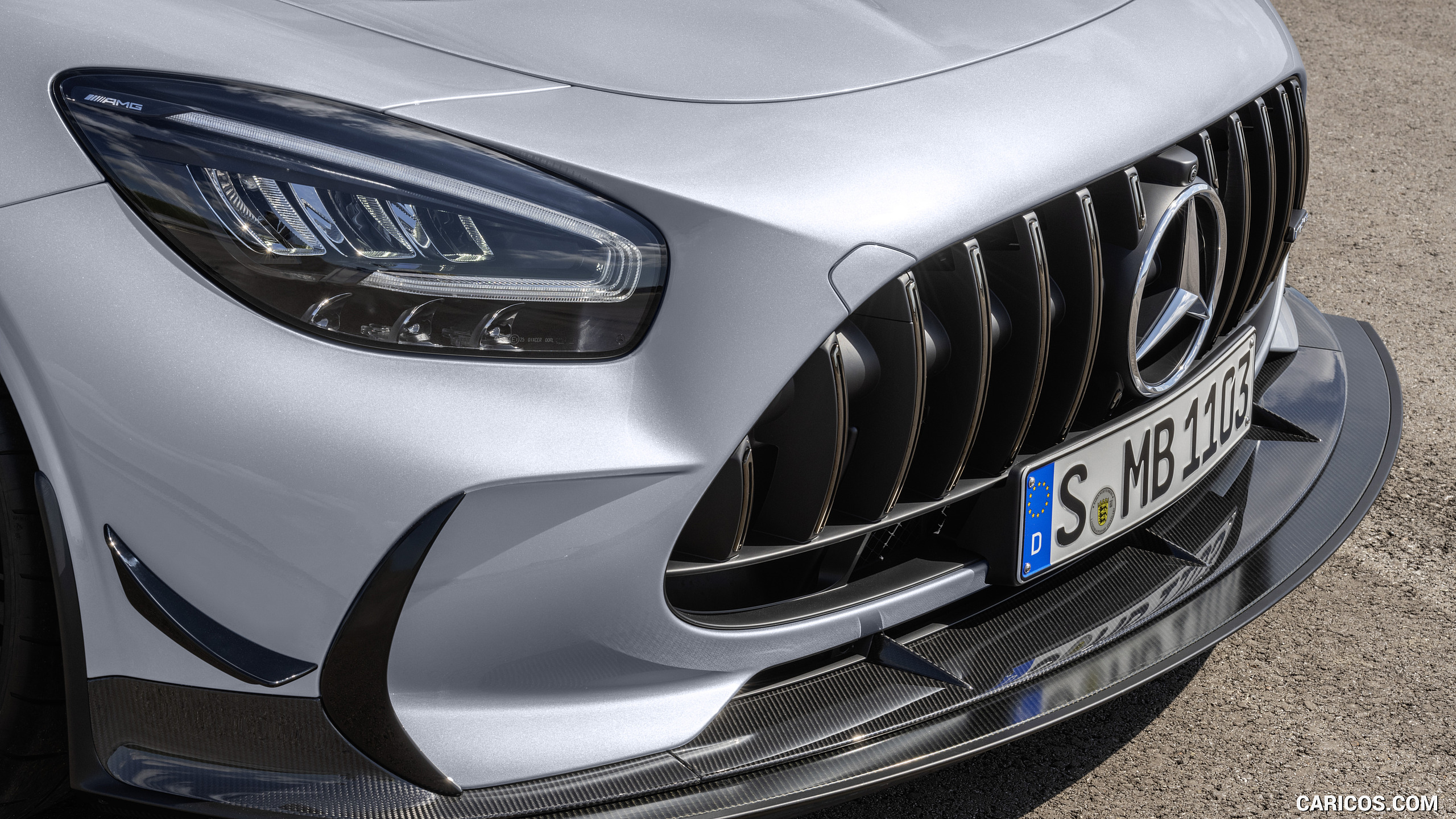 2021 Mercedes-AMG GT Black Series (Color: High Tech Silver) - Grille, #53 of 215
