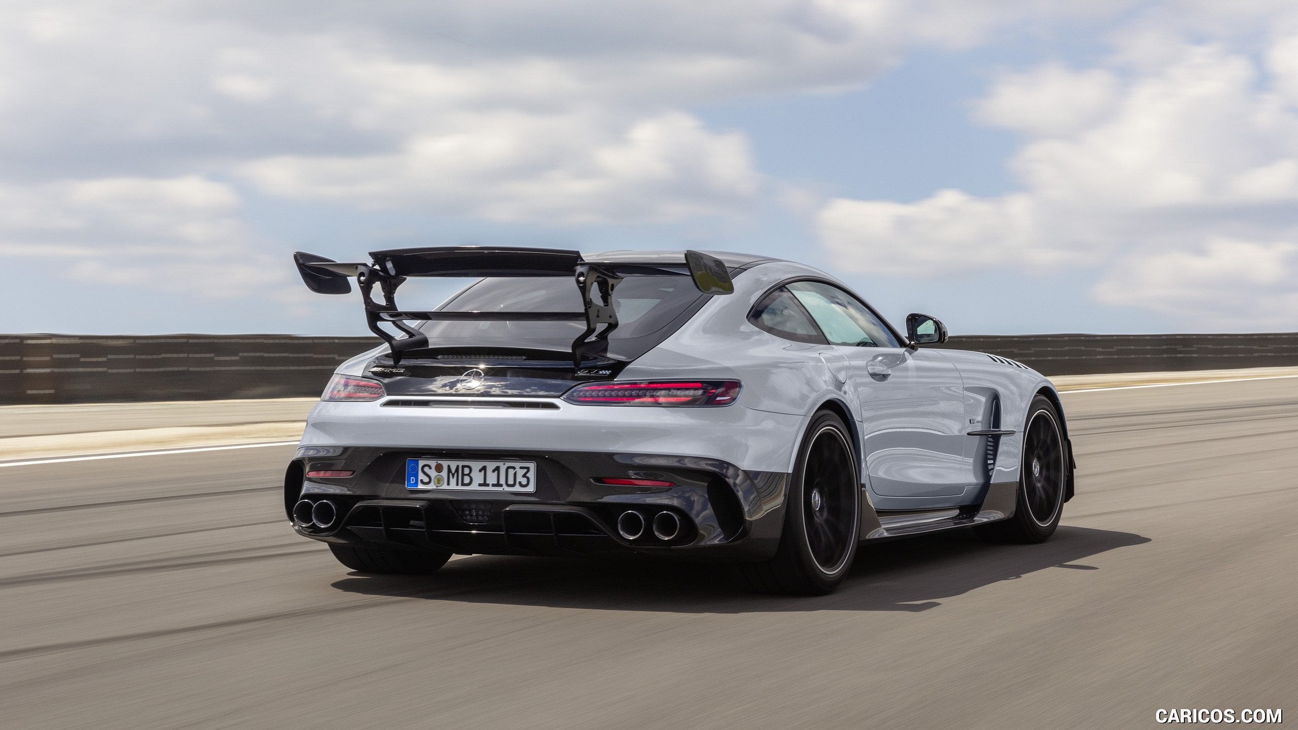2021 Mercedes-AMG GT Black Series (Color: High Tech Silver) - Rear, #26 of 215