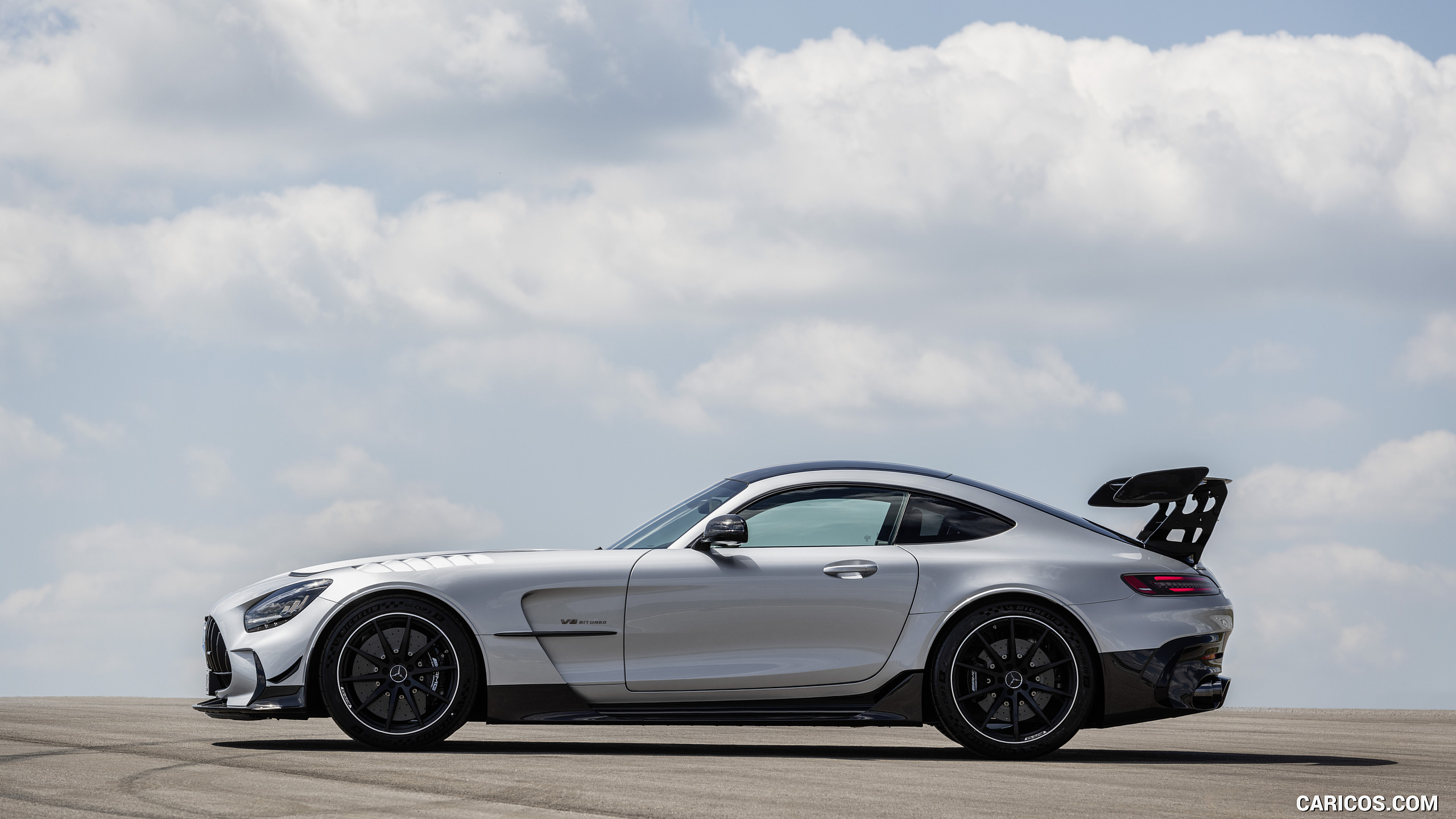 2021 Mercedes-AMG GT Black Series (Color: High Tech Silver) - Side, #44 of 215