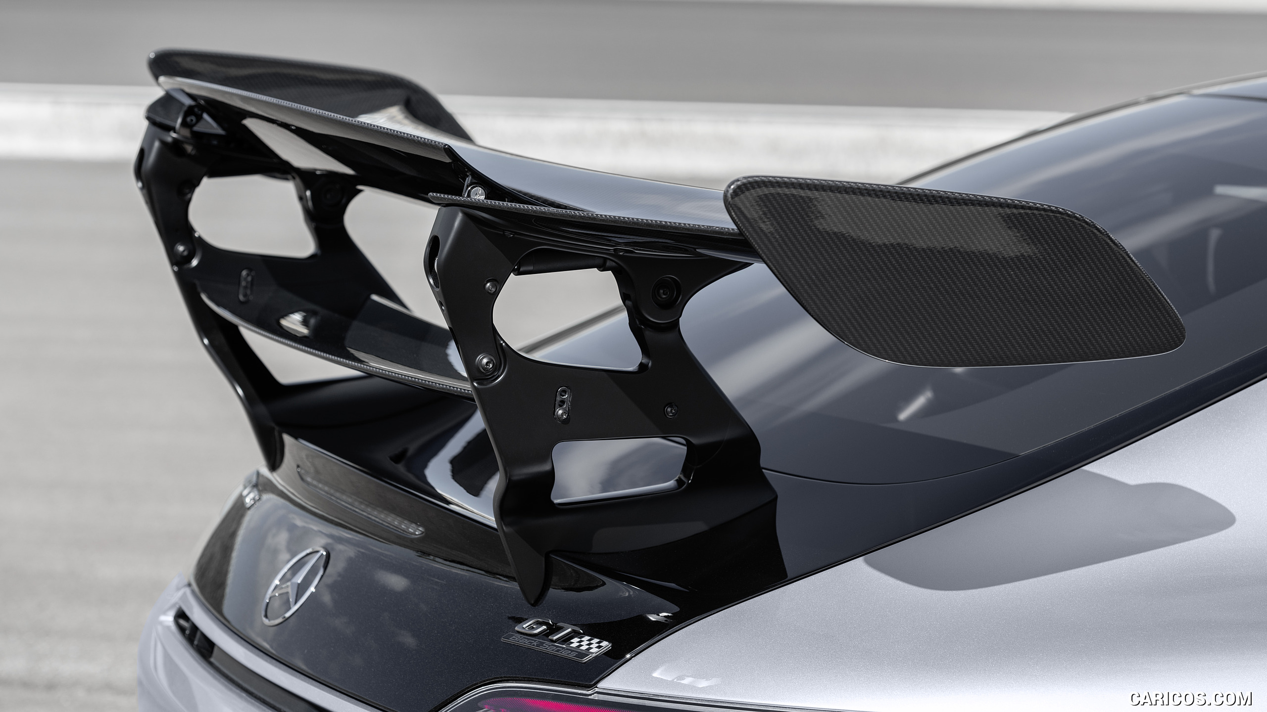 2021 Mercedes-AMG GT Black Series (Color: High Tech Silver) - Spoiler, #62 of 215