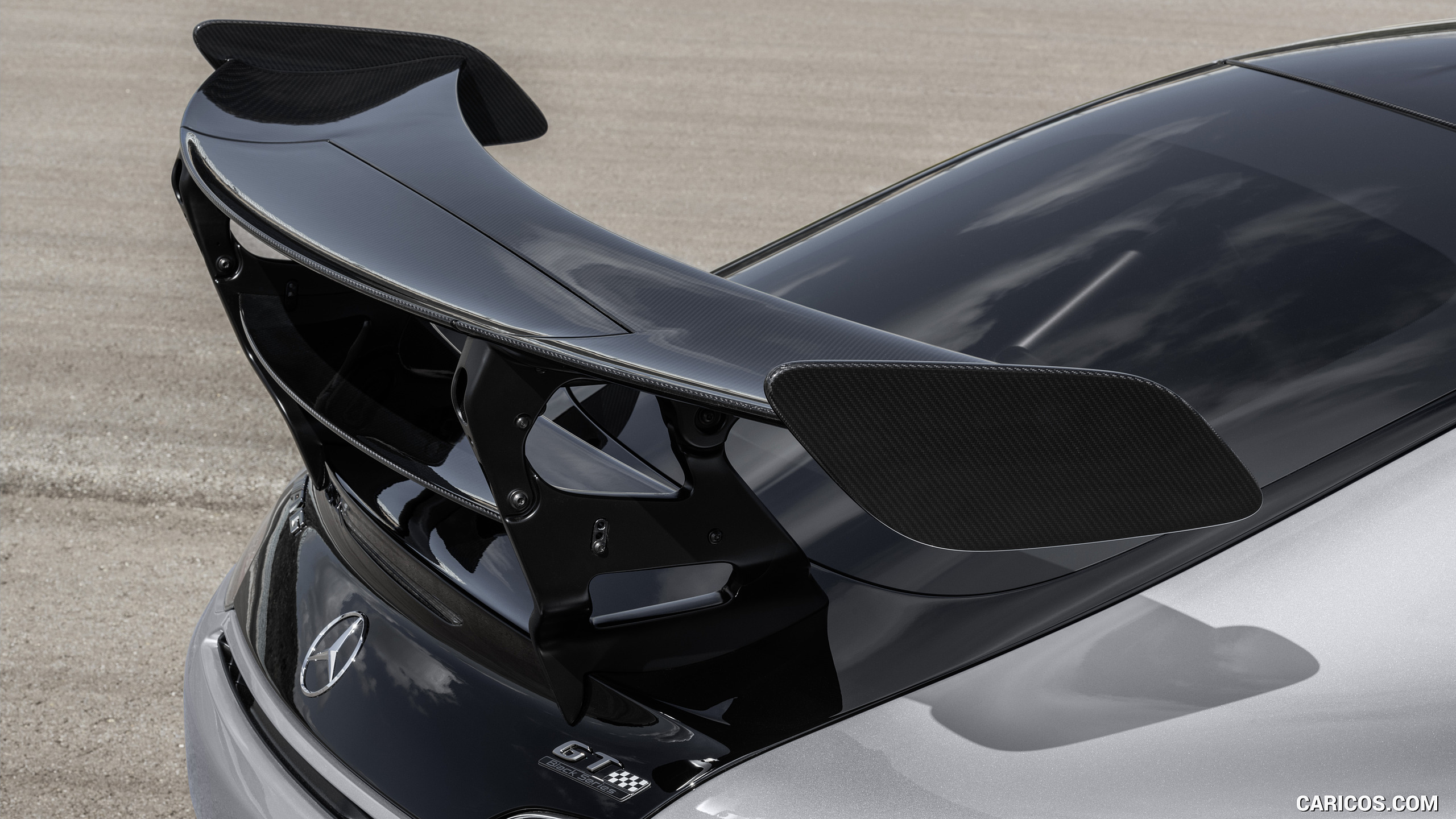 2021 Mercedes-AMG GT Black Series (Color: High Tech Silver) - Spoiler, #63 of 215