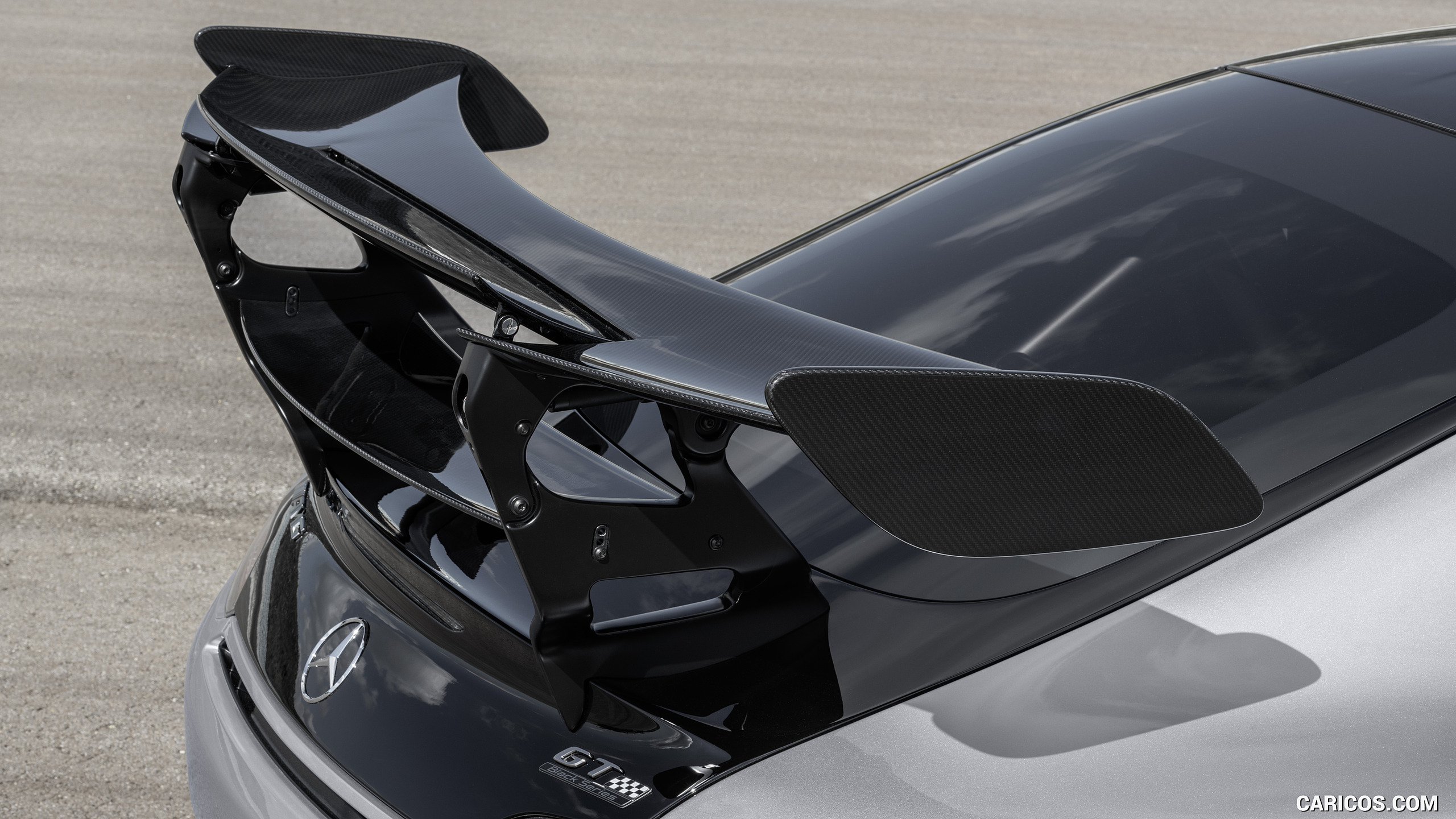 2021 Mercedes-AMG GT Black Series (Color: High Tech Silver) - Spoiler, #64 of 215