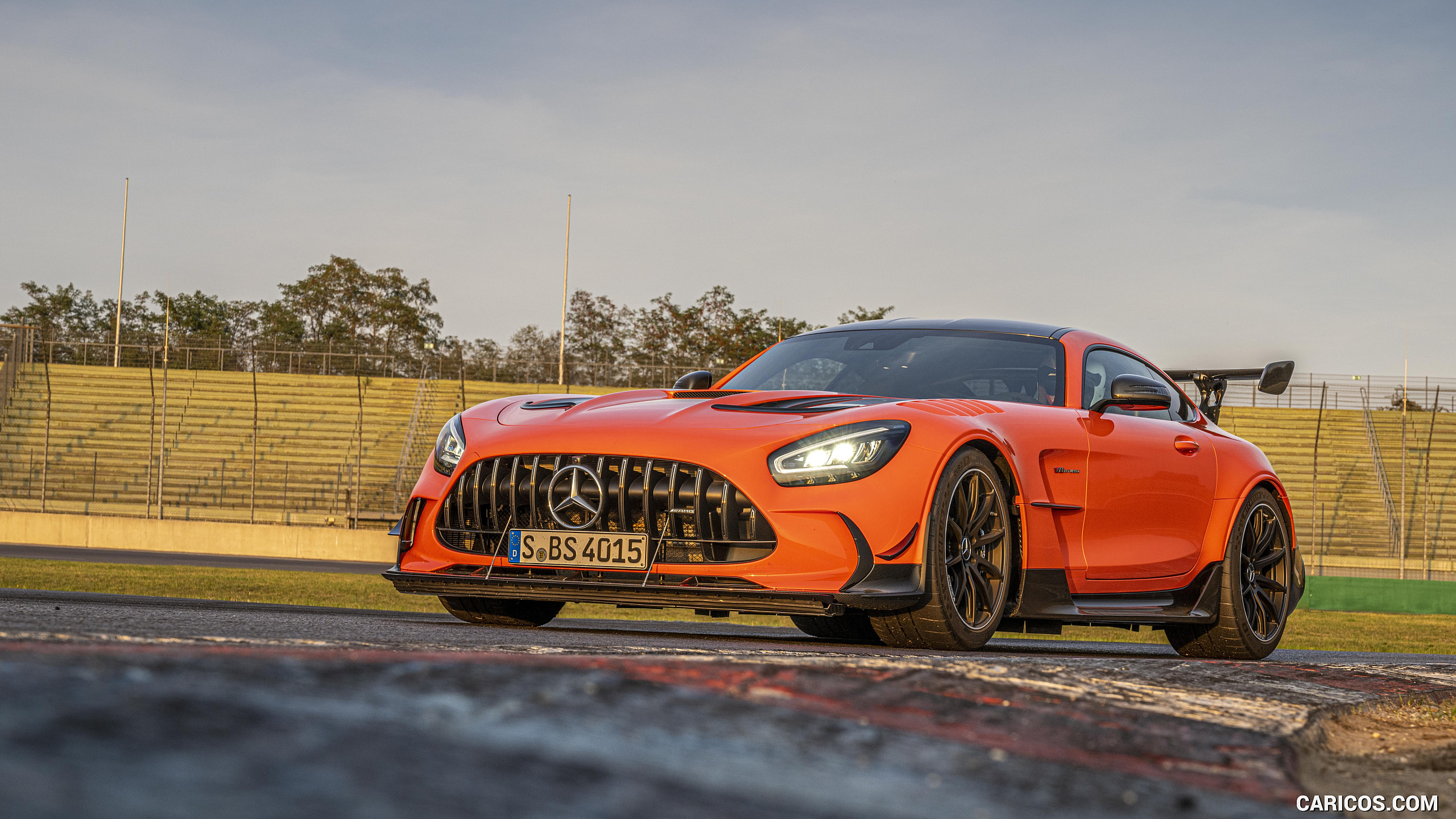 2021 Mercedes-AMG GT Black Series (Color: Magma Beam) - Front Three-Quarter, #152 of 215