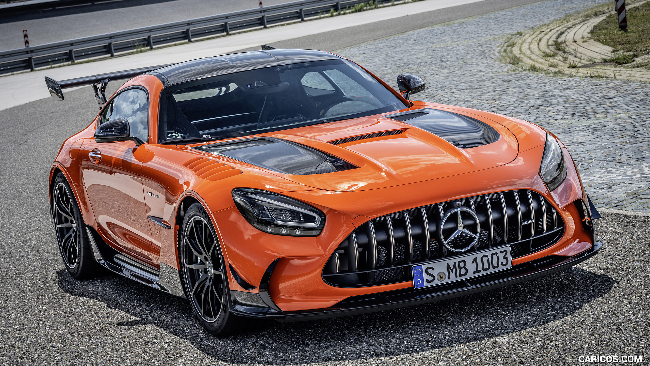 2021 Mercedes-AMG GT Black Series (Color: Magma Beam) - Front Three-Quarter, #162 of 215