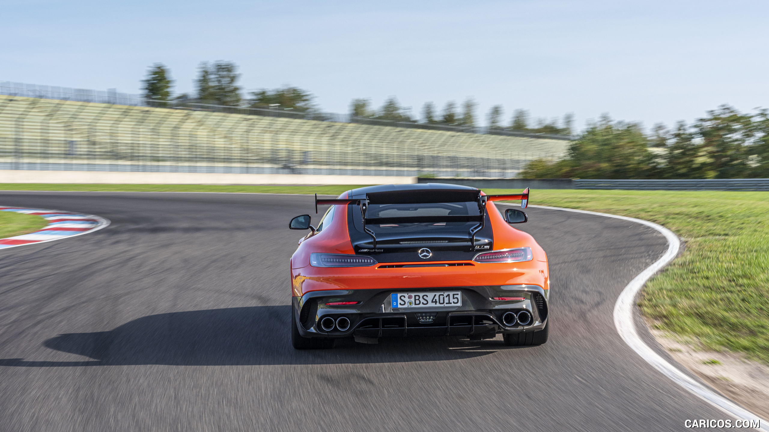2021 Mercedes-AMG GT Black Series (Color: Magma Beam) - Rear, #115 of 215
