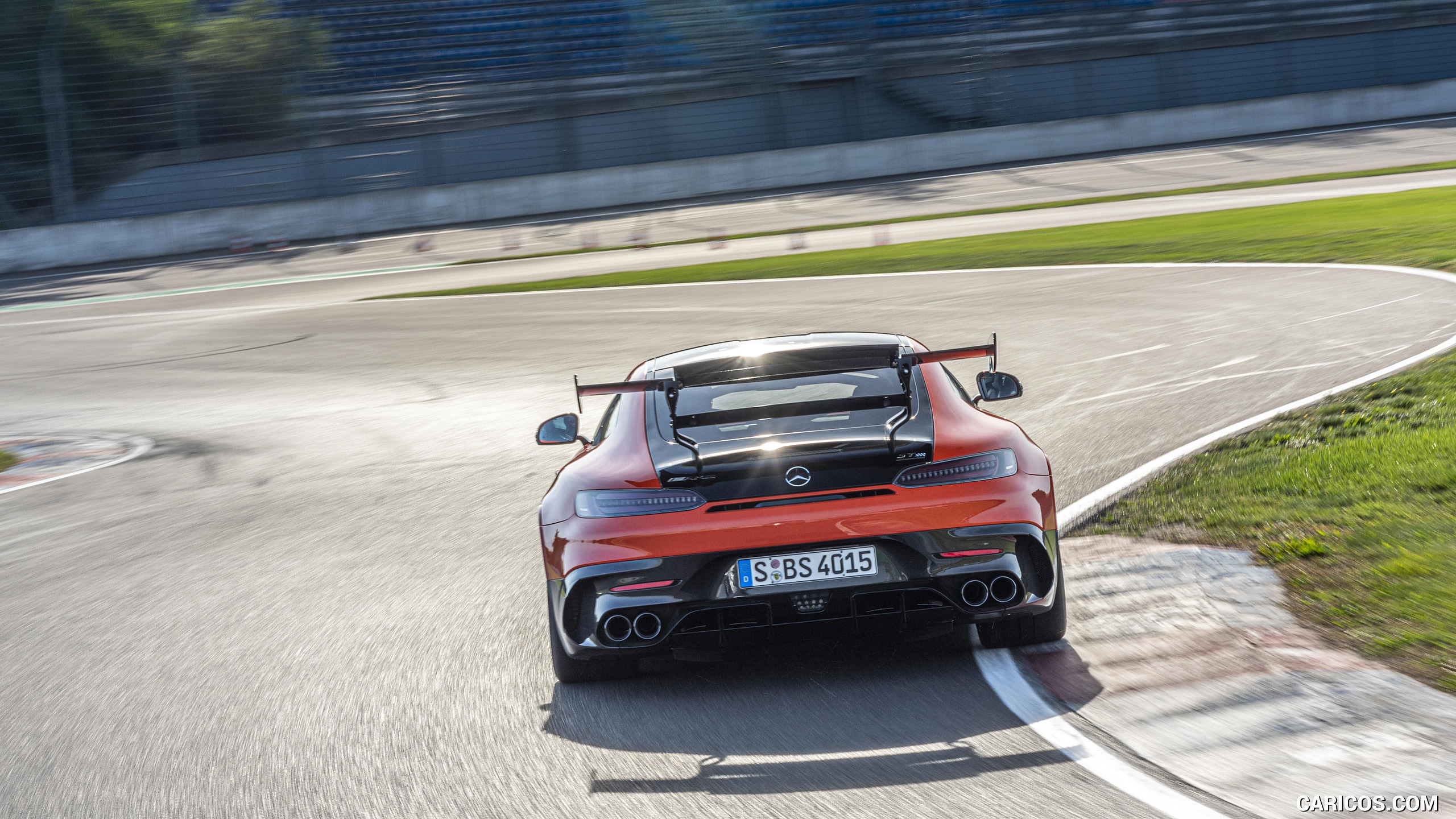2021 Mercedes-AMG GT Black Series (Color: Magma Beam) - Rear, #121 of 215