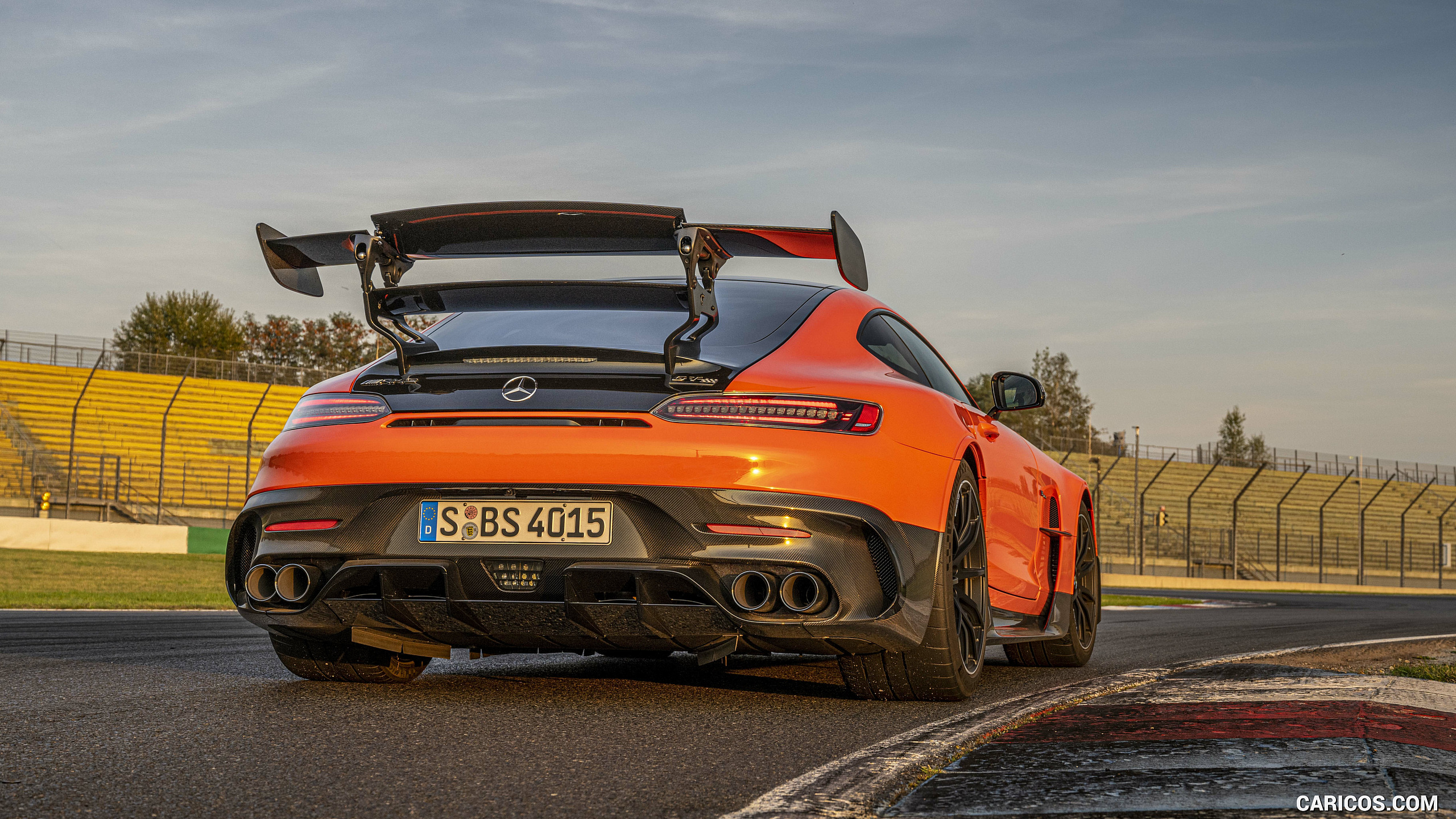 2021 Mercedes-AMG GT Black Series (Color: Magma Beam) - Rear, #153 of 215