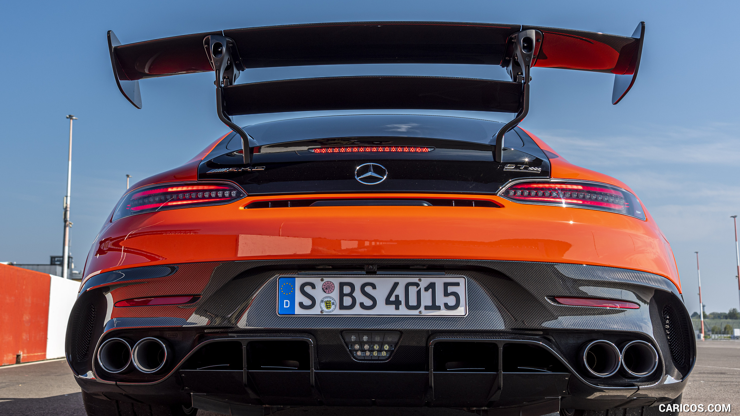 2021 Mercedes-AMG GT Black Series (Color: Magma Beam) - Rear, #181 of 215