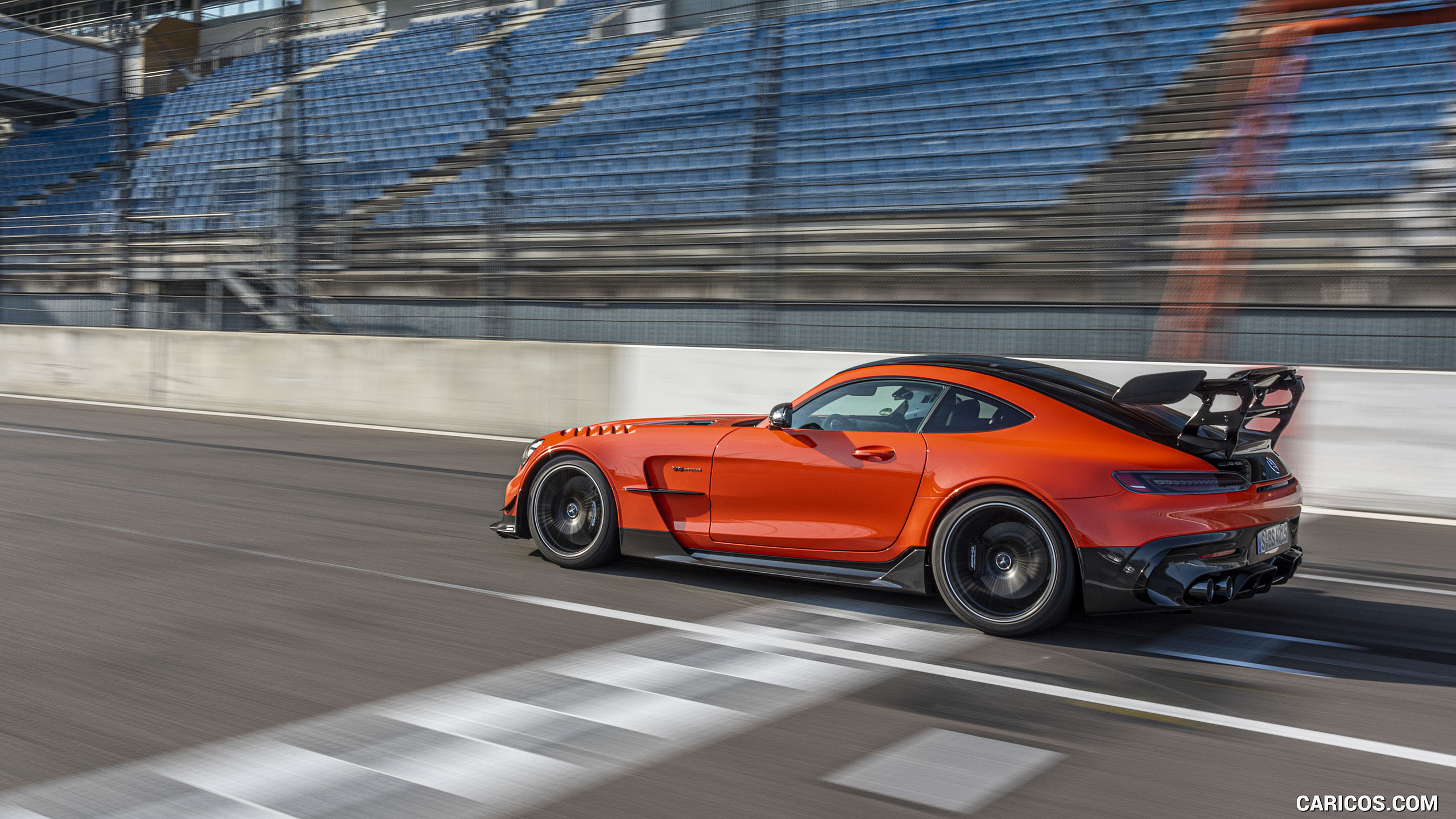 2021 Mercedes-AMG GT Black Series (Color: Magma Beam) - Side, #123 of 215
