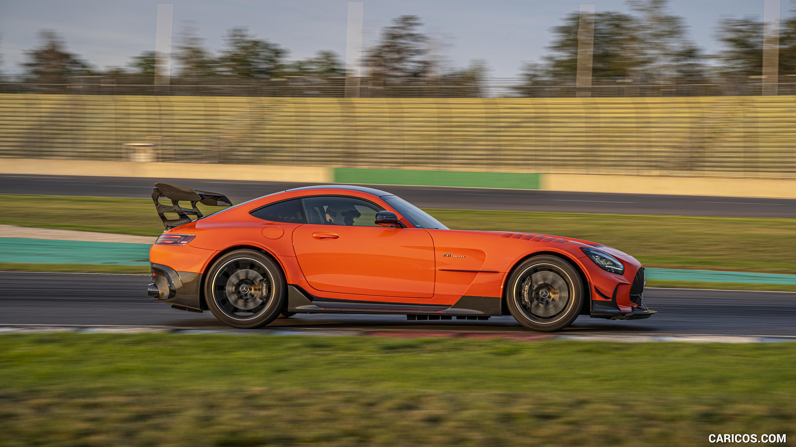 2021 Mercedes-AMG GT Black Series (Color: Magma Beam) - Side, #129 of 215
