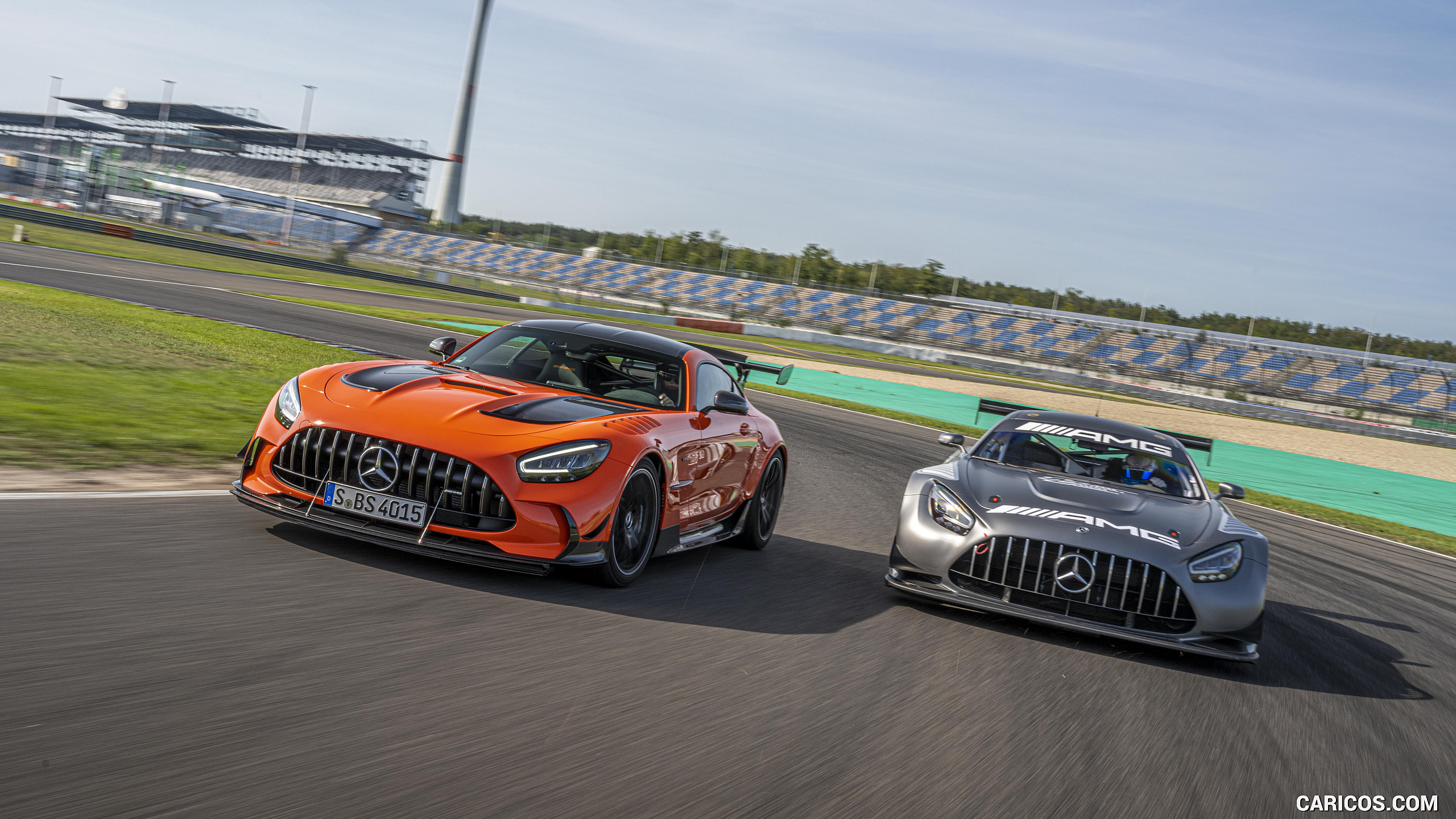 2021 Mercedes-AMG GT Black Series (Color: Magma Beam) and AMG GT3 Racing Car, #137 of 215