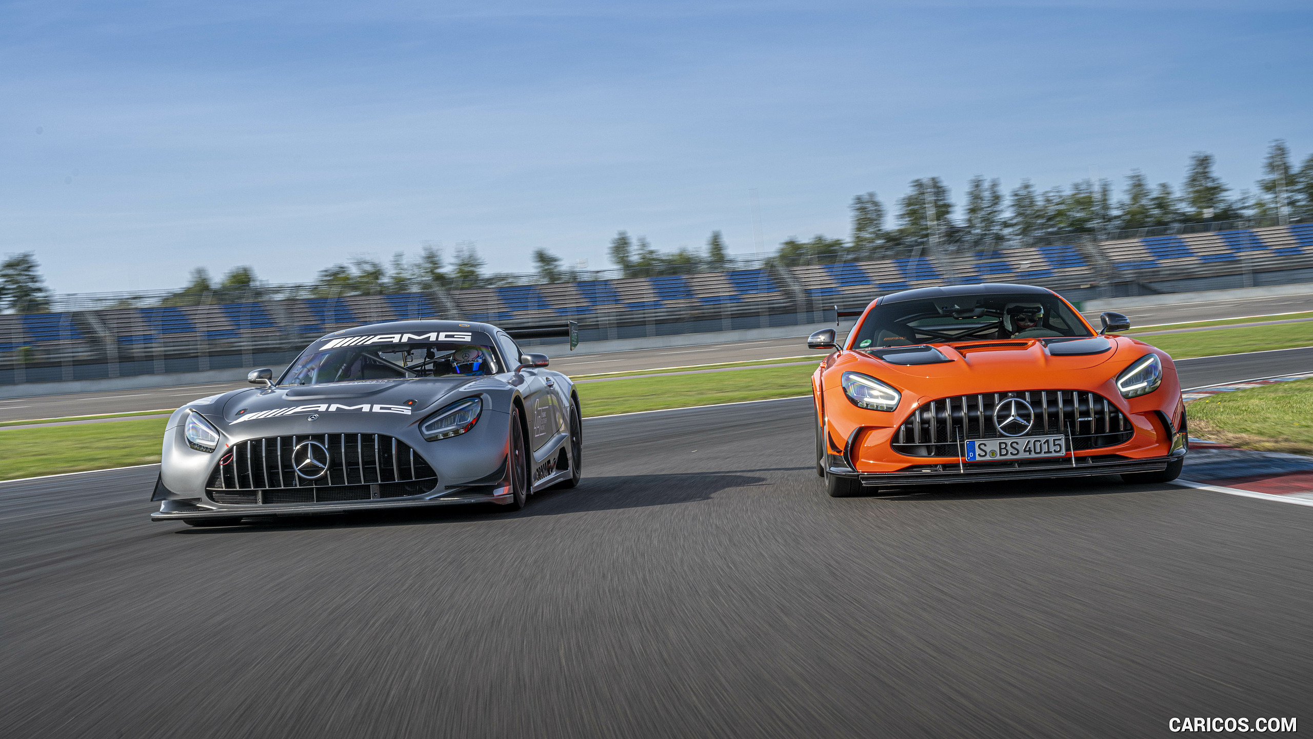 2021 Mercedes-AMG GT Black Series (Color: Magma Beam) and AMG GT3 Racing Car, #139 of 215