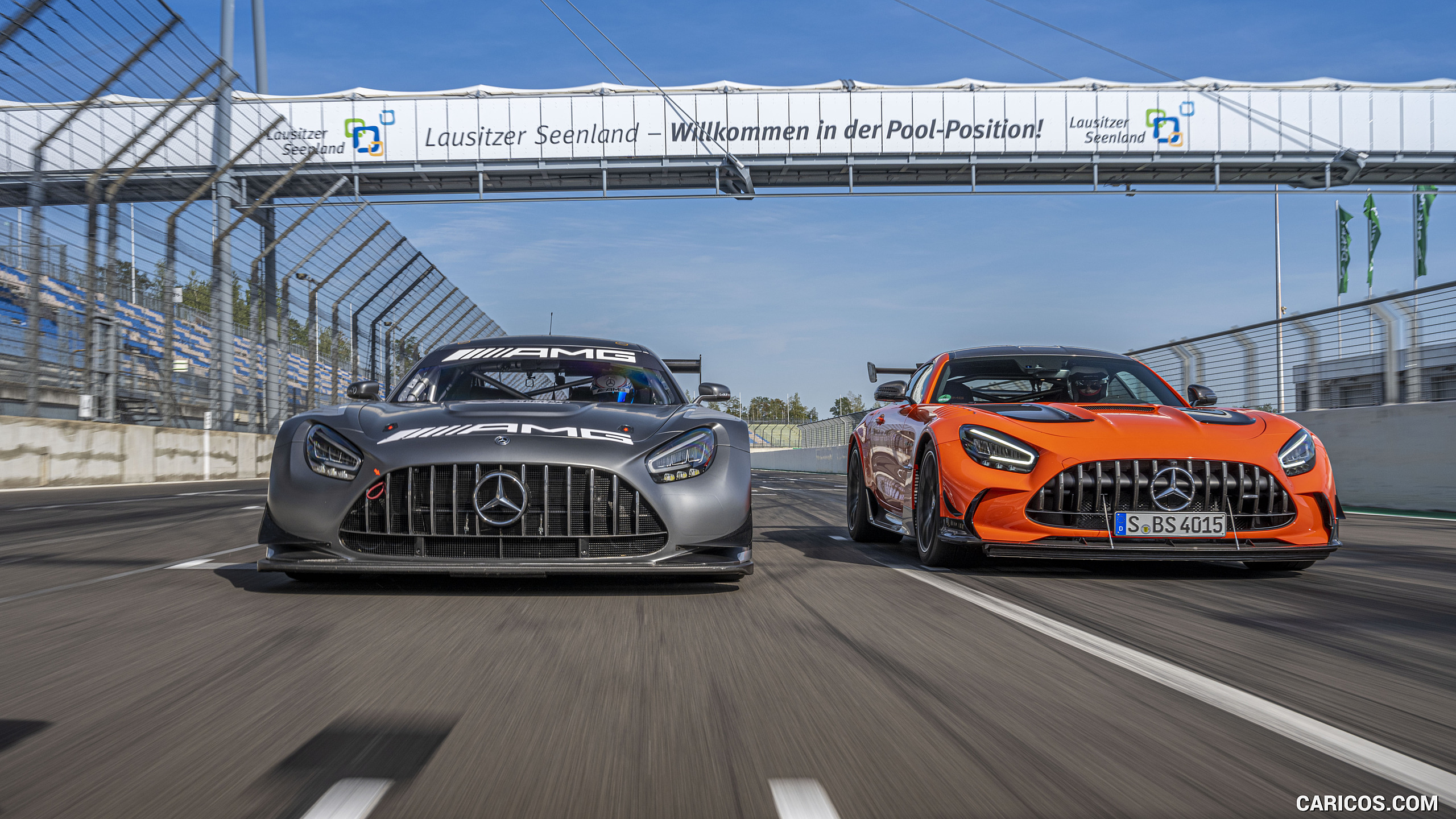 2021 Mercedes-AMG GT Black Series (Color: Magma Beam) and AMG GT3 Racing Car, #143 of 215
