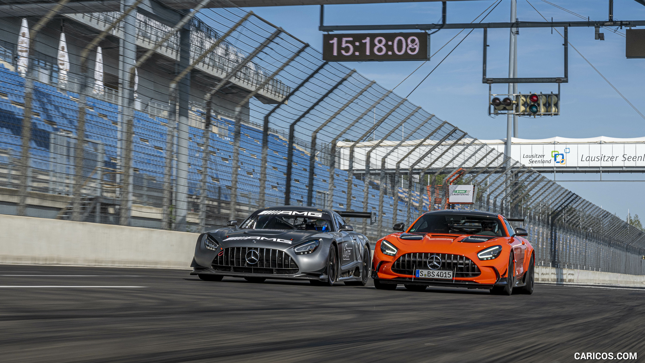 2021 Mercedes-AMG GT Black Series (Color: Magma Beam) and AMG GT3 Racing Car, #146 of 215