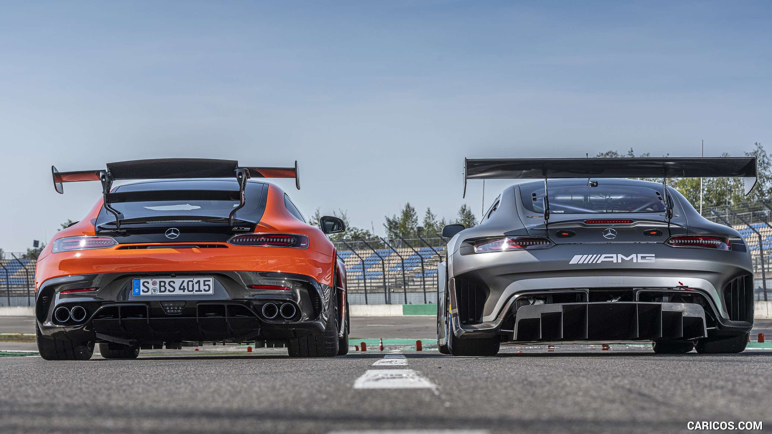 2021 Mercedes-AMG GT Black Series (Color: Magma Beam) and AMG GT3 Racing Car, #151 of 215