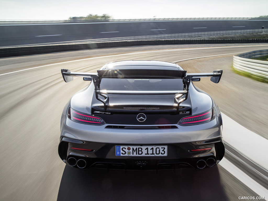 2021 Mercedes-AMG GT Black Series (Color: High Tech Silver) - Rear