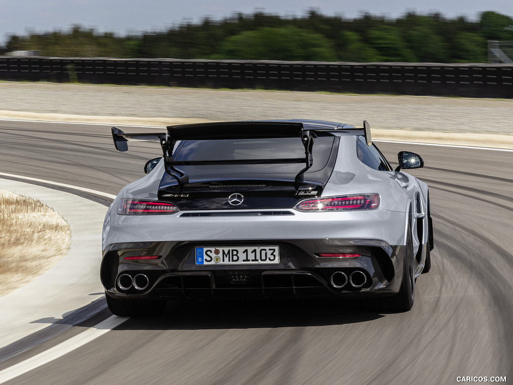 2021 Mercedes-AMG GT Black Series (Color: High Tech Silver) - Rear