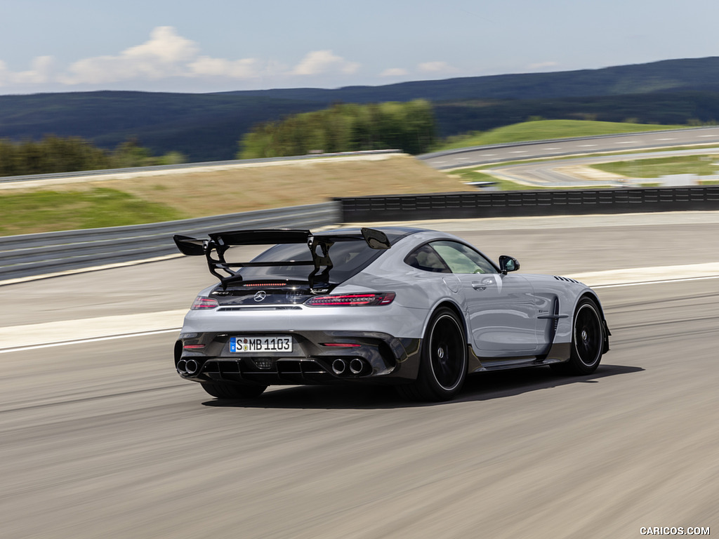 2021 Mercedes-AMG GT Black Series (Color: High Tech Silver) - Rear