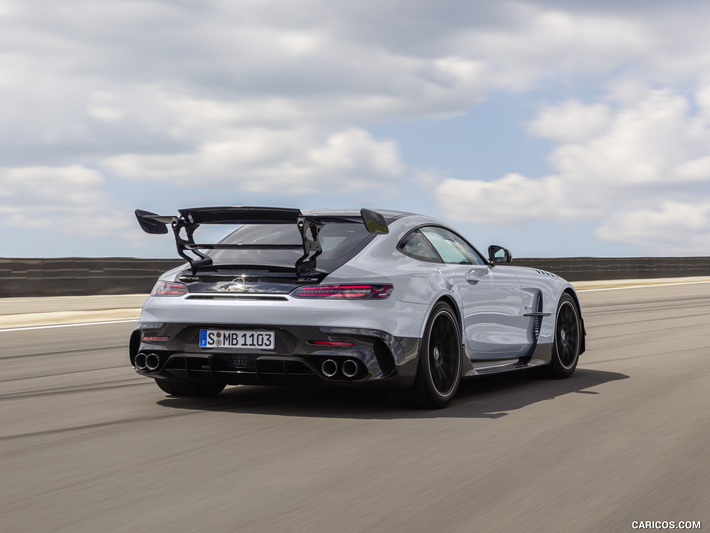 2021 Mercedes-AMG GT Black Series (Color: High Tech Silver) - Rear