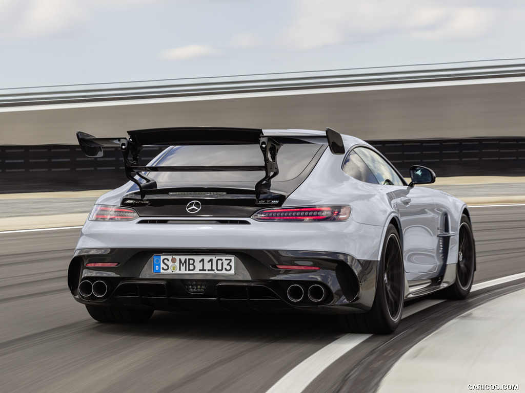 2021 Mercedes-AMG GT Black Series (Color: High Tech Silver) - Rear