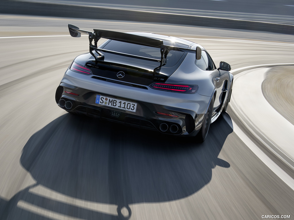 2021 Mercedes-AMG GT Black Series (Color: High Tech Silver) - Rear