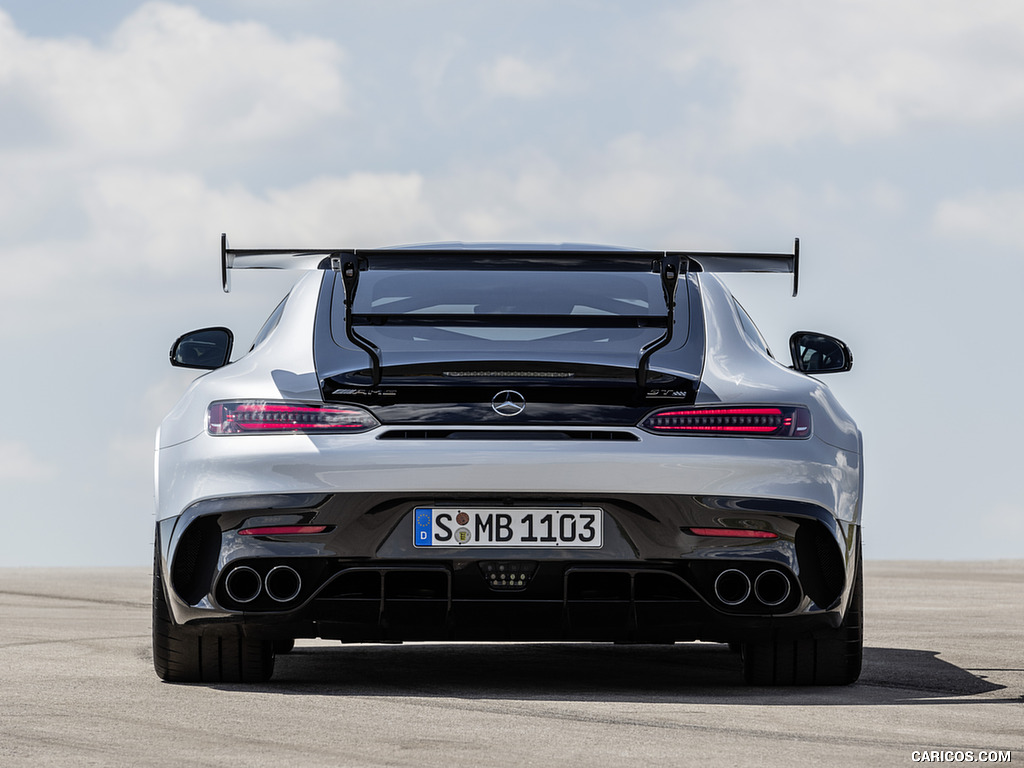 2021 Mercedes-AMG GT Black Series (Color: High Tech Silver) - Rear