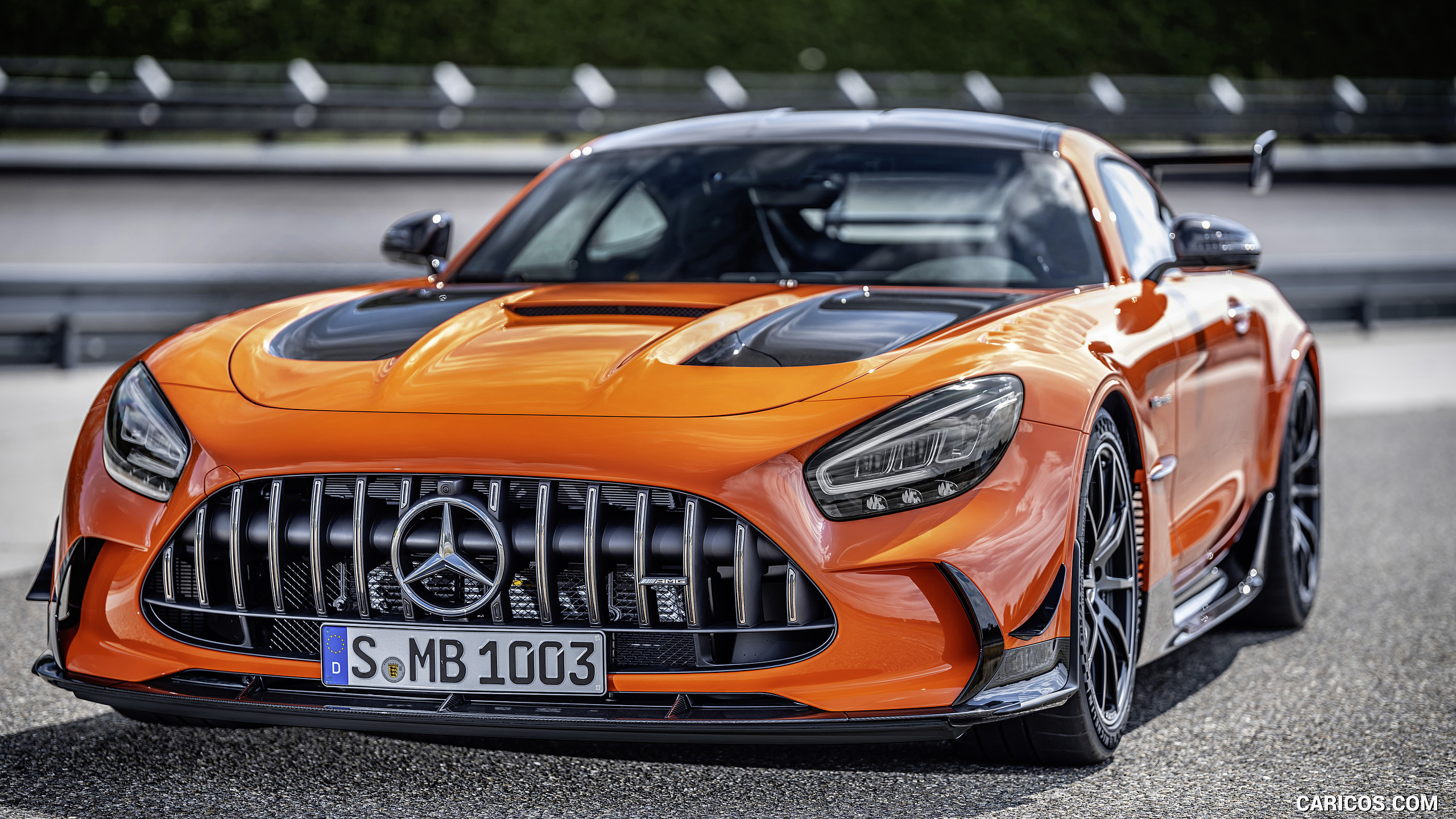 2021 Mercedes-AMG GT Black Series (Color: Magma Beam) - Front | Caricos