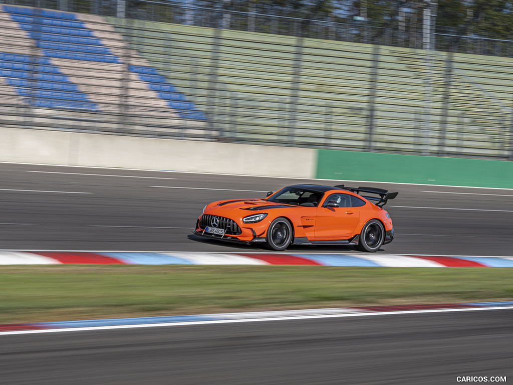 2021 Mercedes-AMG GT Black Series (Color: Magma Beam) - Front Three-Quarter