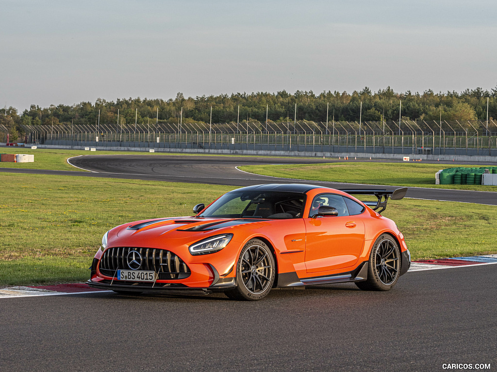 2021 Mercedes-AMG GT Black Series (Color: Magma Beam) - Front Three-Quarter