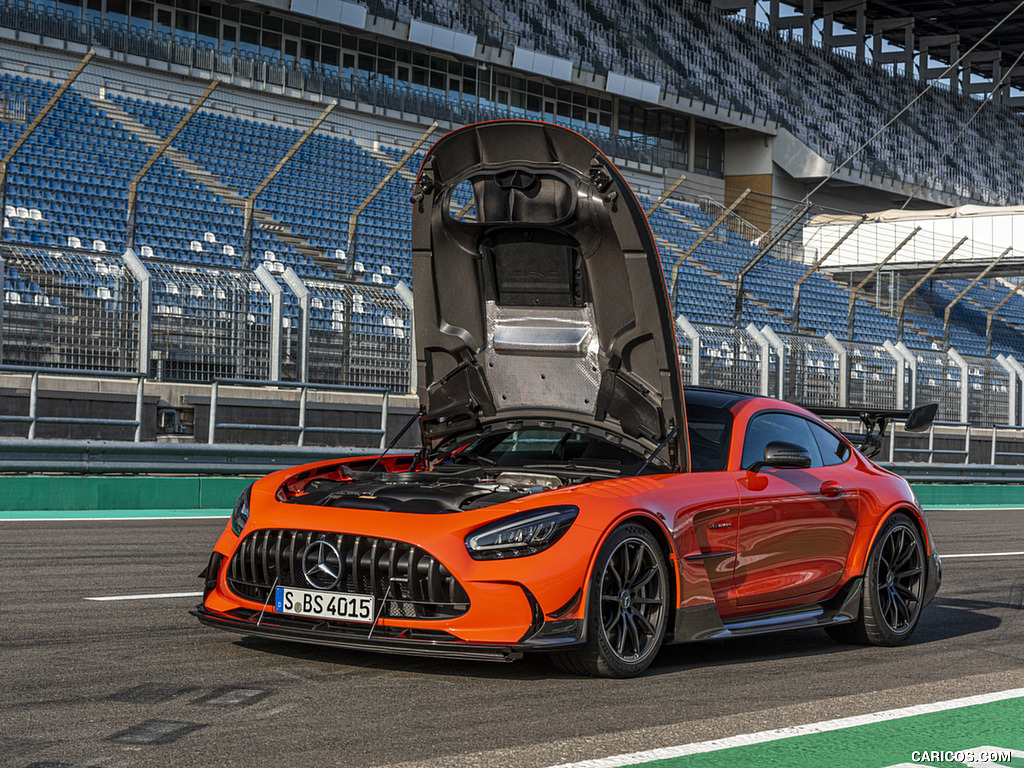 2021 Mercedes-AMG GT Black Series (Color: Magma Beam) - Front Three-Quarter