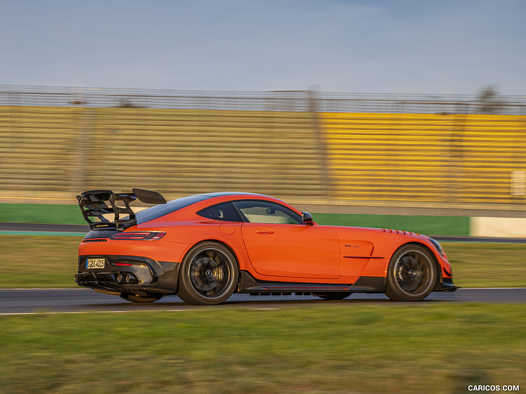 2021 Mercedes-AMG GT Black Series (Color: Magma Beam) - Rear Three-Quarter