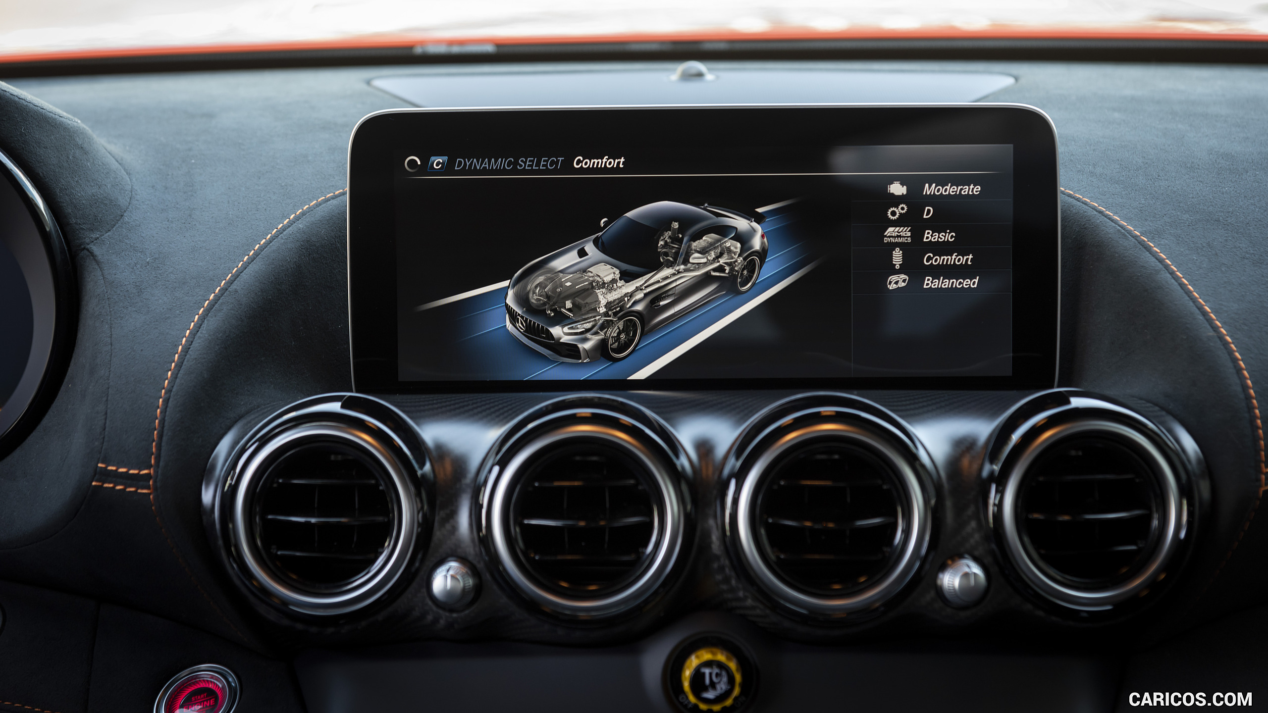 2021 Mercedes-AMG GT Black Series - Central Console, #197 of 215