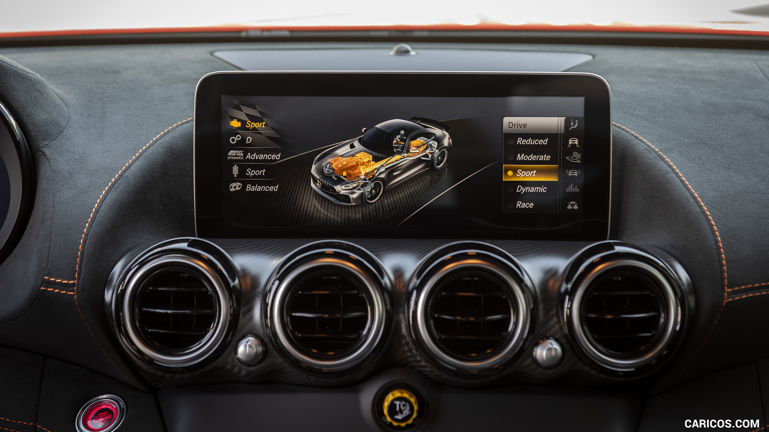 2021 Mercedes-AMG GT Black Series - Central Console, #198 of 215
