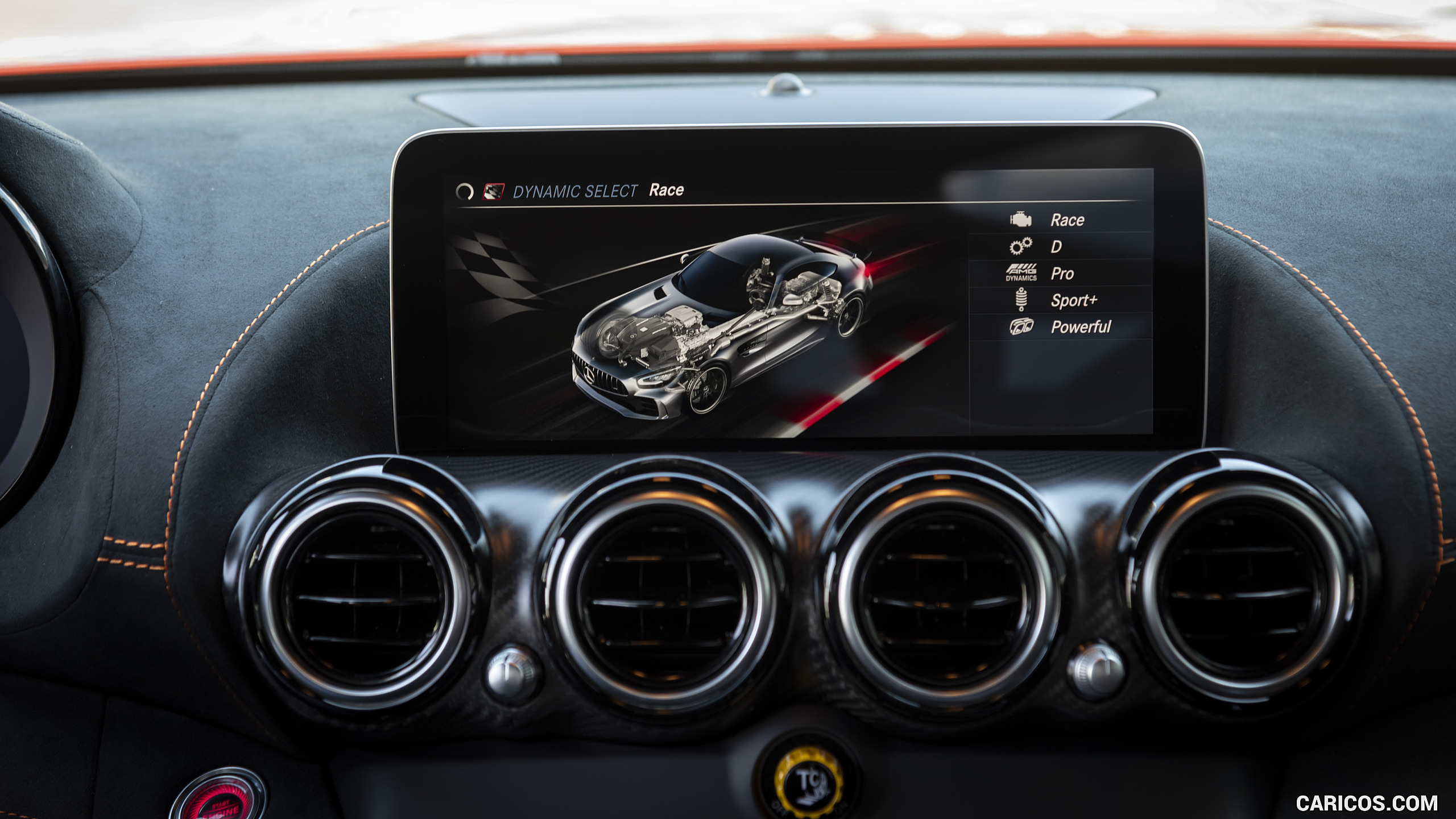 2021 Mercedes-AMG GT Black Series - Central Console, #200 of 215