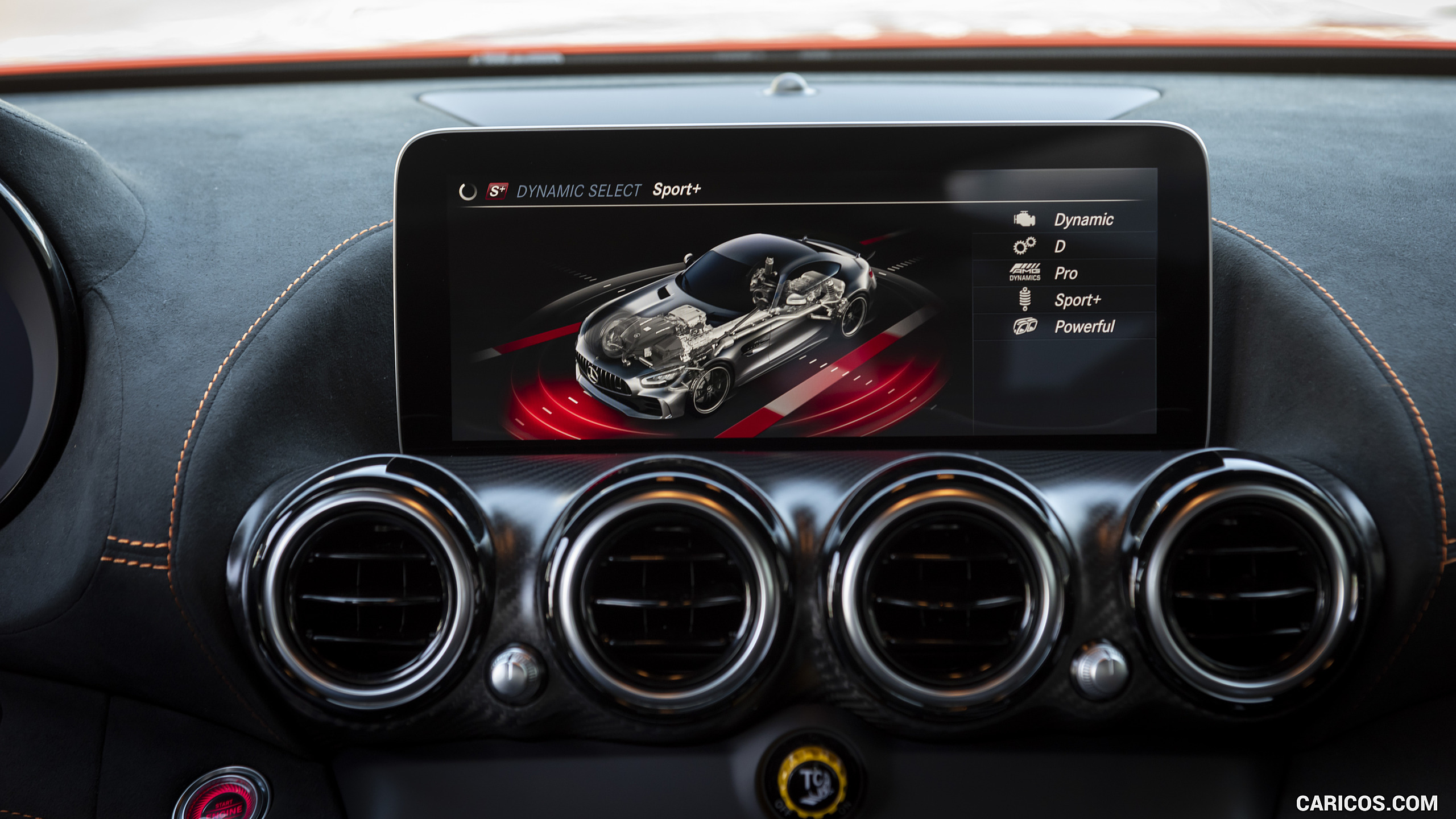 2021 Mercedes-AMG GT Black Series - Central Console, #201 of 215