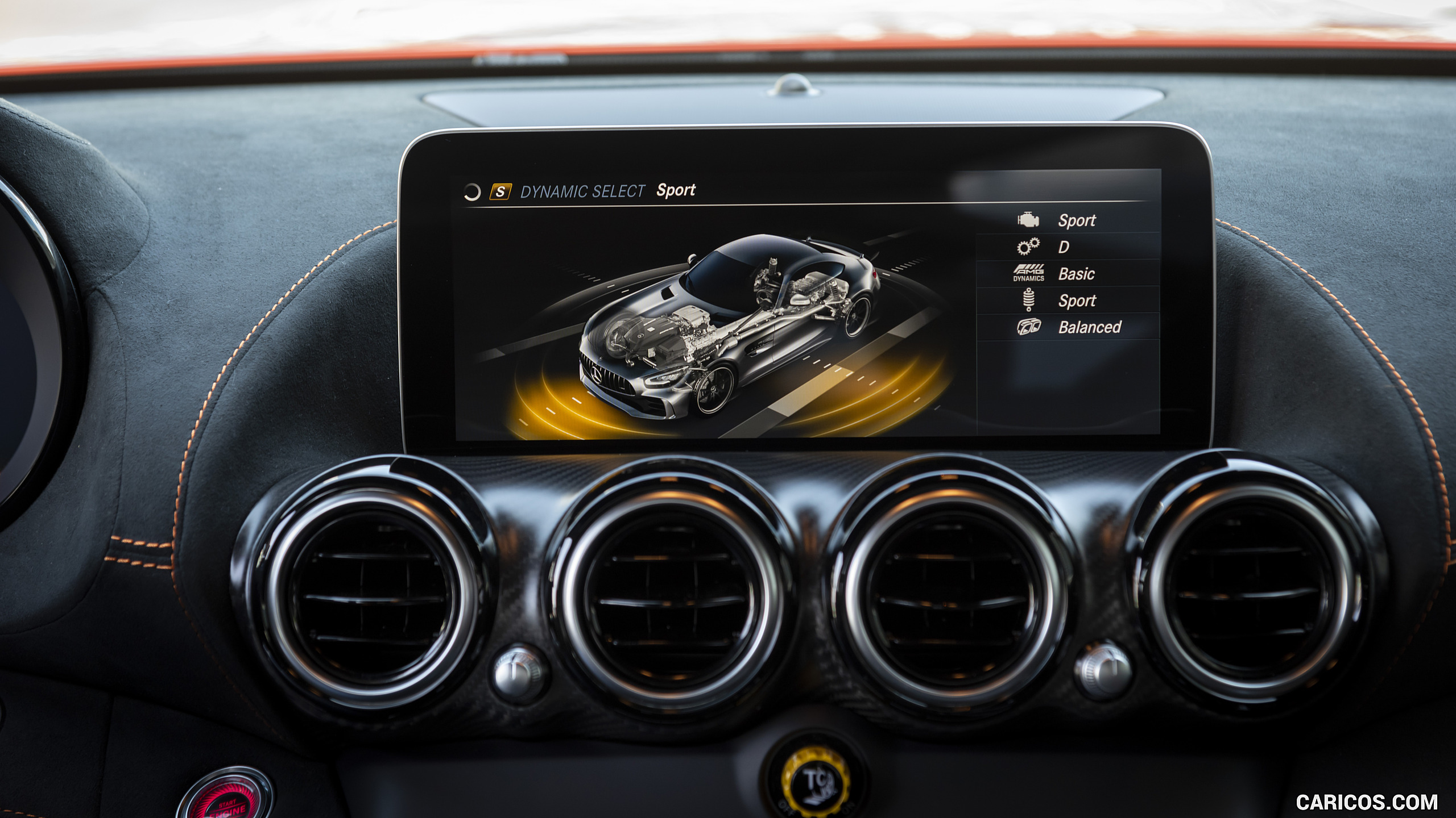 2021 Mercedes-AMG GT Black Series - Central Console, #202 of 215