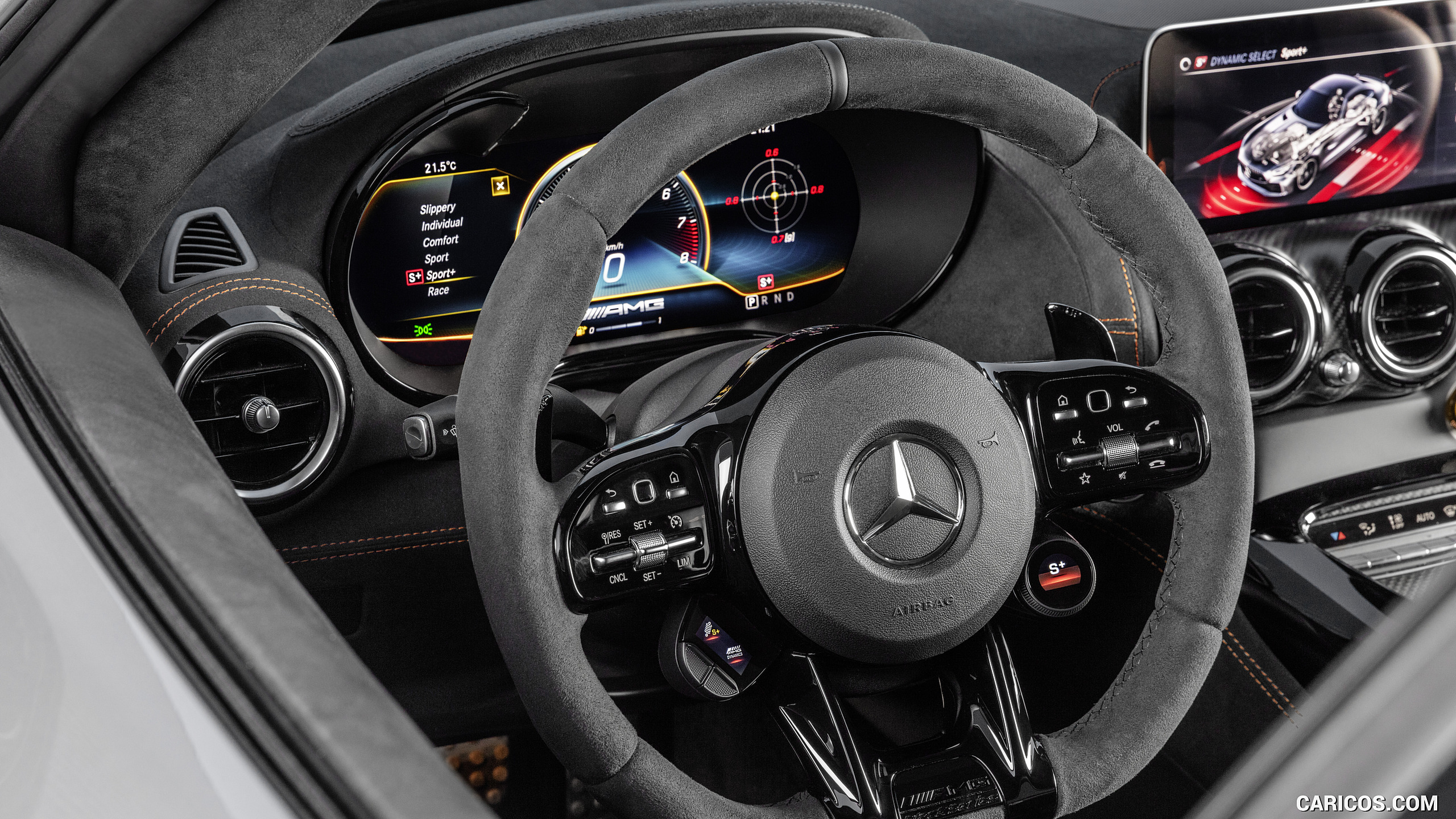 2021 Mercedes-AMG GT Black Series - Interior, Steering Wheel, #84 of 215