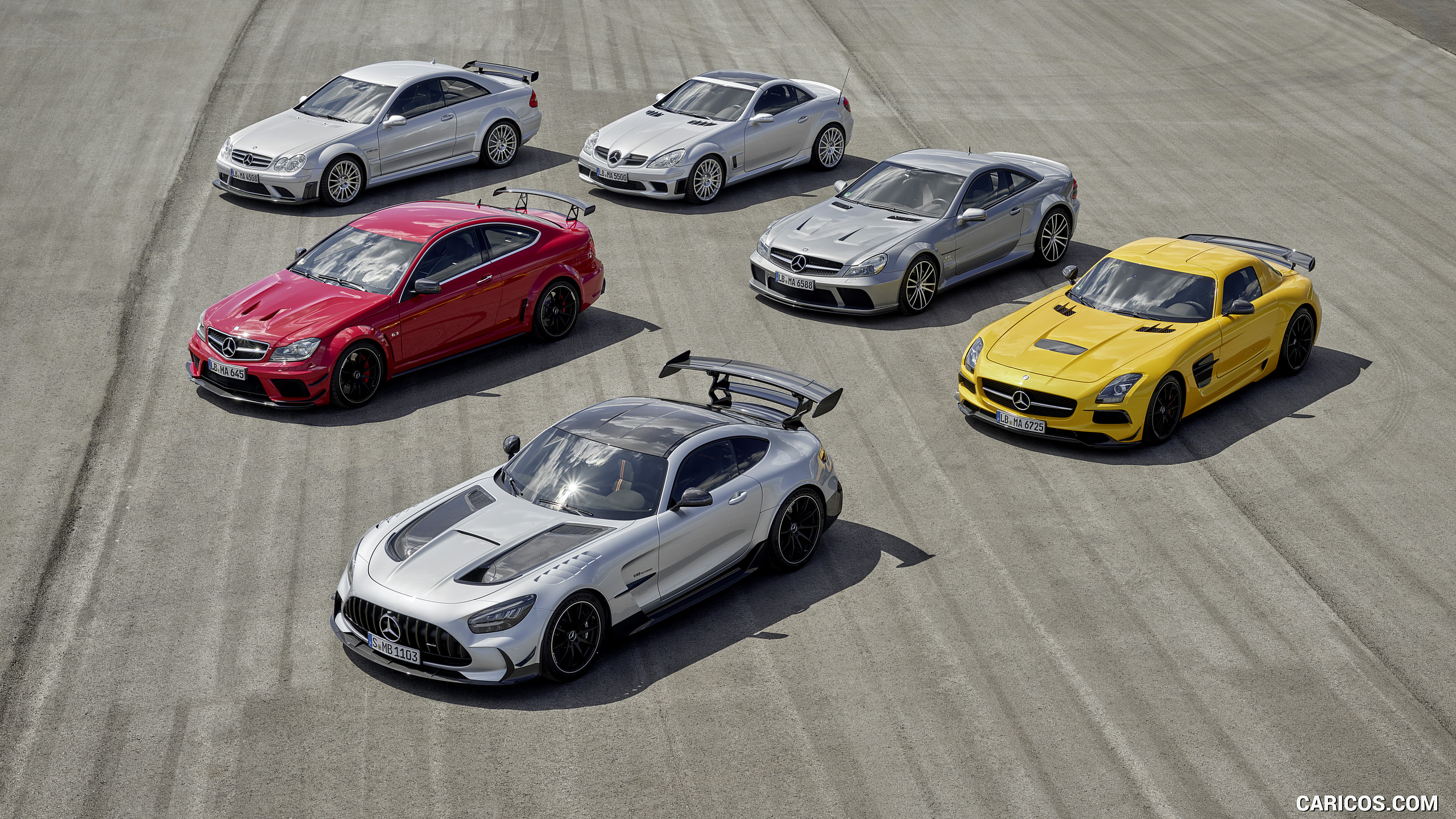 2021 Mercedes-AMG GT Black Series and Previous AMG Black Series Models, #103 of 215