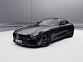 2021 Mercedes-AMG GT Coupe and Roadster Coupe Night Package (Color: Designo Graphite Grey Magno) - Front Three-Quarter