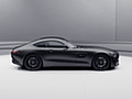 2021 Mercedes-AMG GT Coupe and Roadster Coupe Night Package (Color: Designo Graphite Grey Magno) - Side