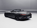 2021 Mercedes-AMG GT Coupe and Roadster Roadster Night Package (Color: Designo Graphite Grey Magno) - Rear Three-Quarter