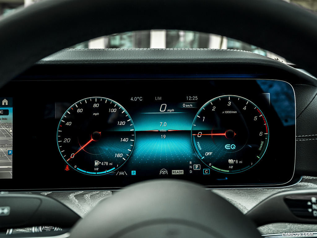 2021 Mercedes-Benz E 300 de Diesel Plug-In Hybrid (UK-Spec) - Digital Instrument Cluster