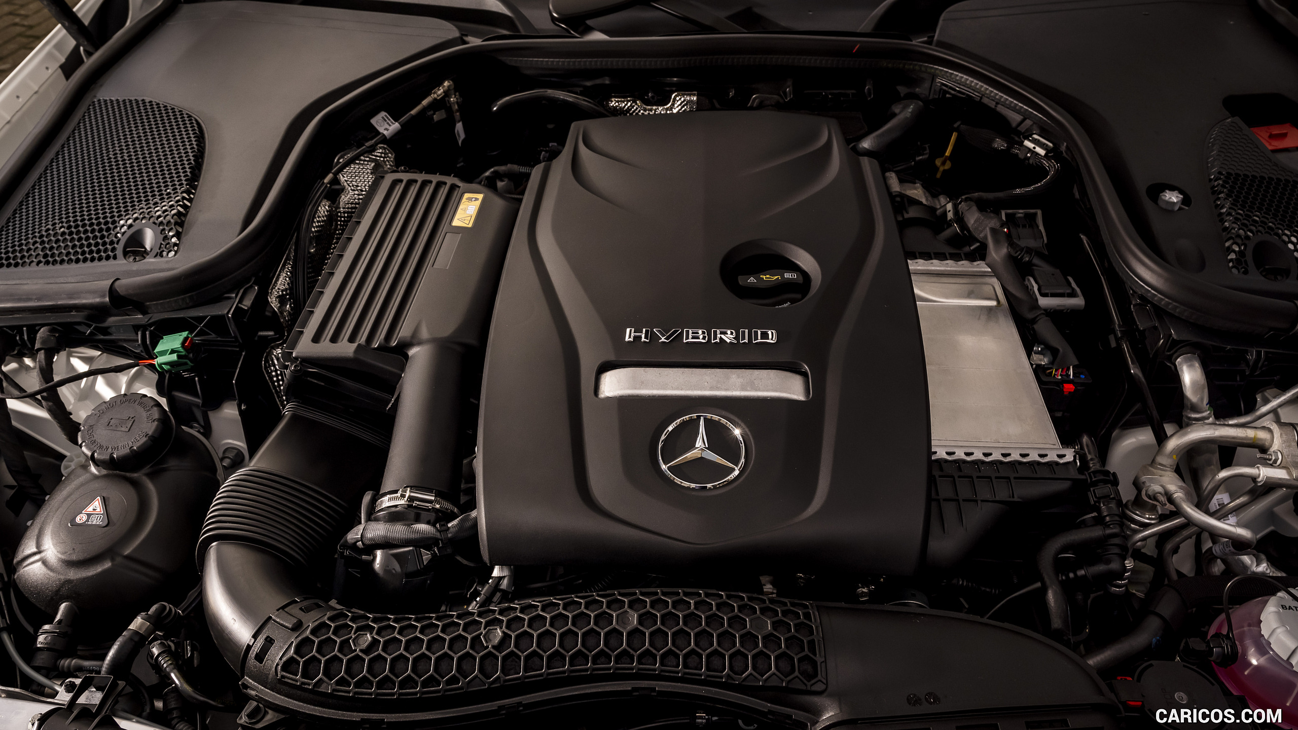 2021 Mercedes-Benz E 300 e Plug-In Hybrid (UK-Spec) - Engine, #65 of 170