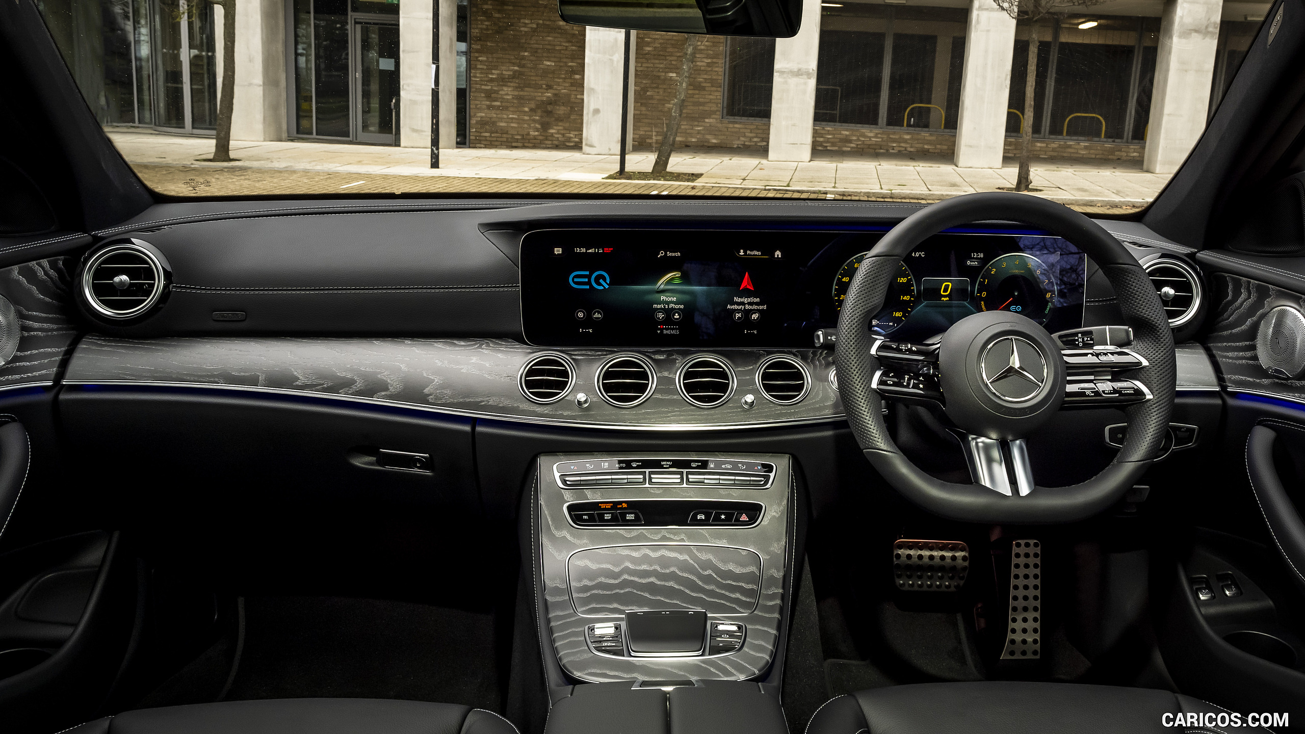 2021 Mercedes-Benz E 300 e Plug-In Hybrid (UK-Spec) - Interior, Cockpit, #68 of 170
