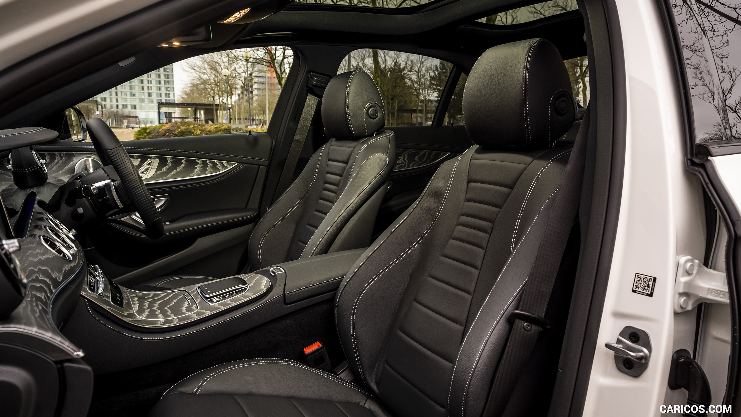 2021 Mercedes-Benz E 300 e Plug-In Hybrid (UK-Spec) - Interior, Front Seats, #70 of 170